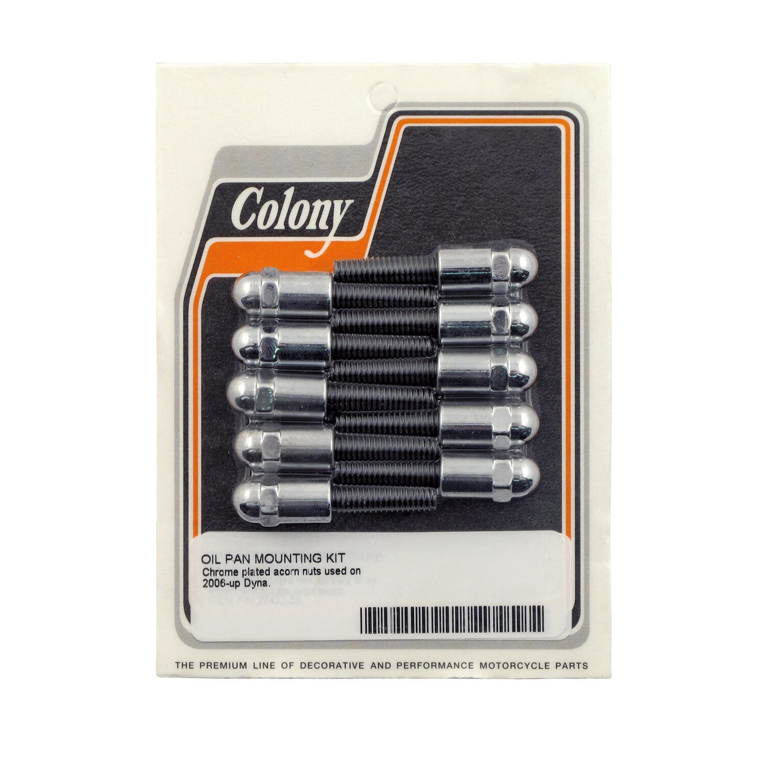 Colony, oil pan mount kit. Acorn