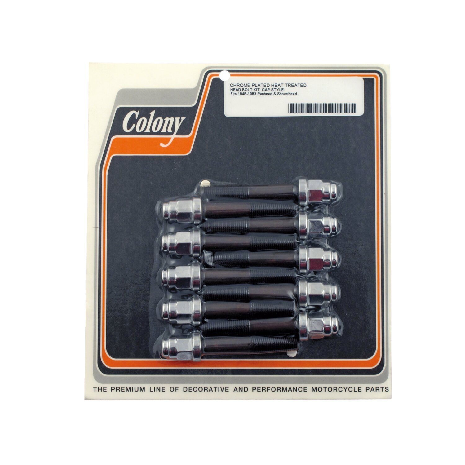 Colony head bolt kit, Chrome