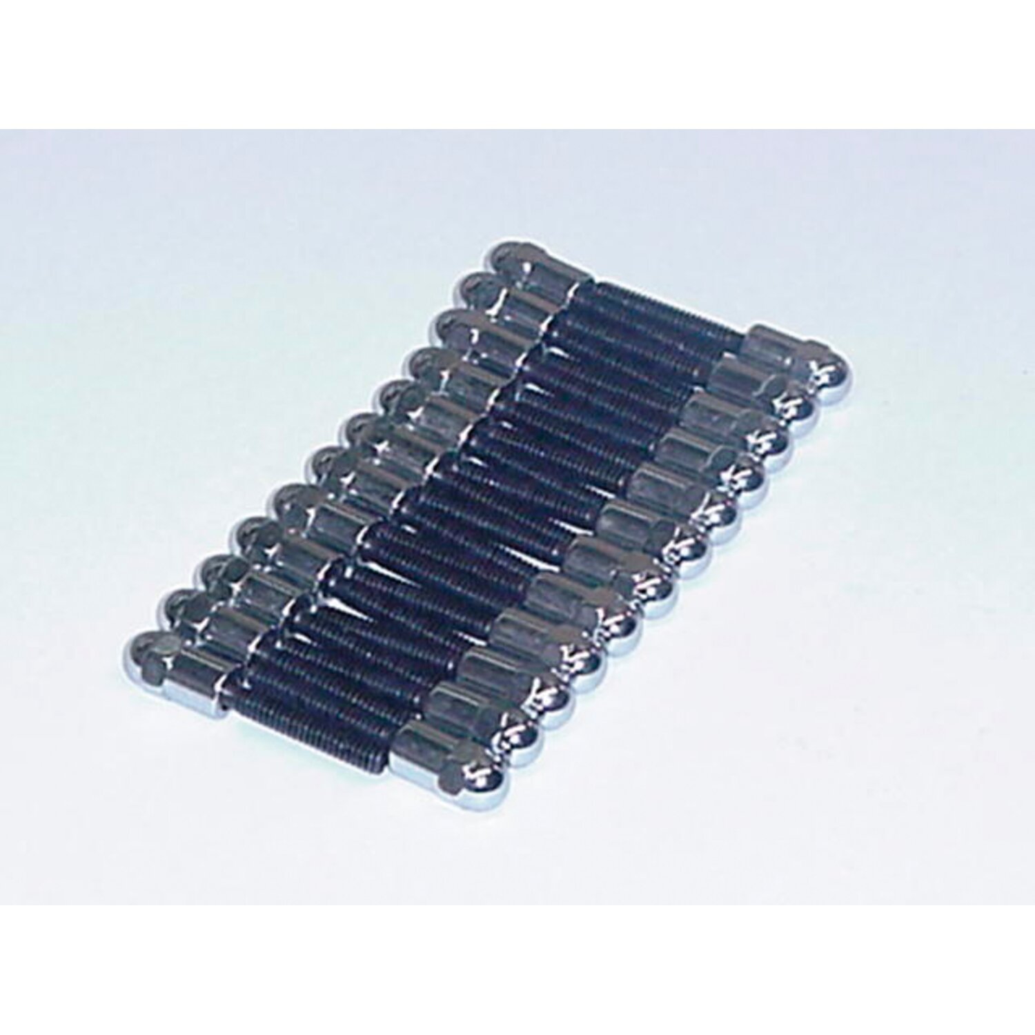 Colony rocker cover screw kit, Chrome