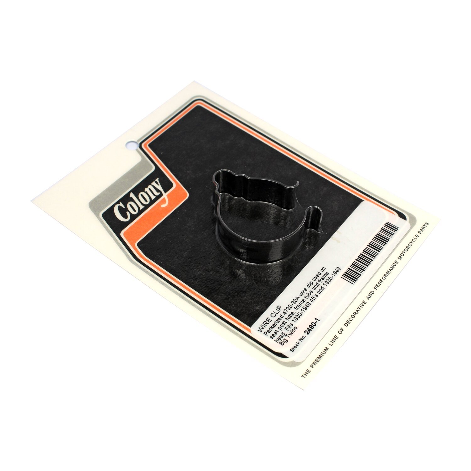 Colony, wire clip. Seat & frame