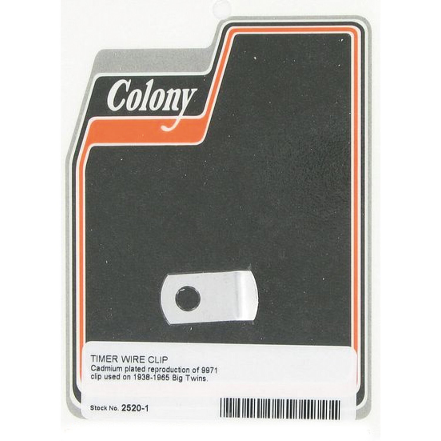 Colony, wire clip. Timer wire, Polished
