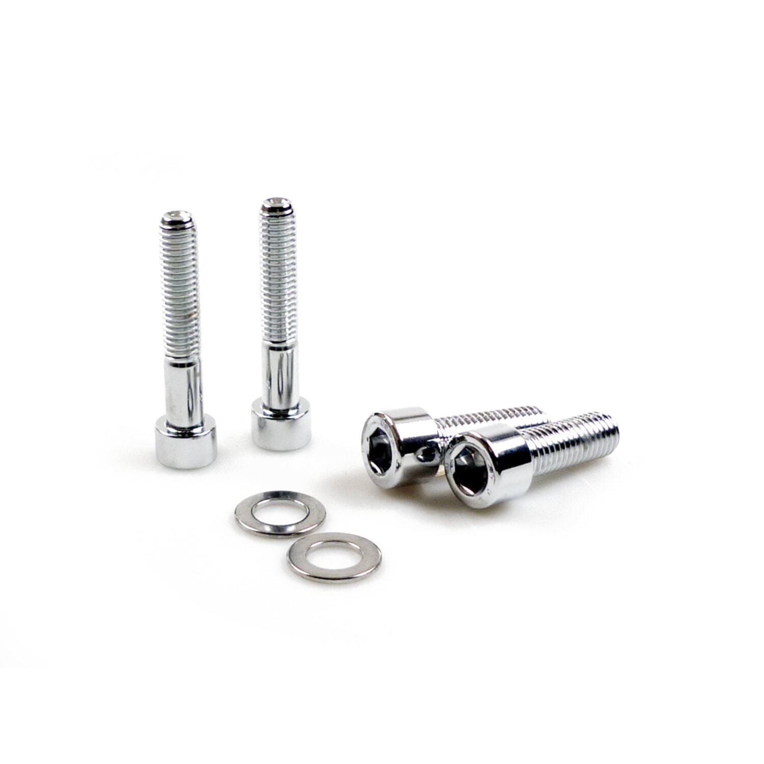 Colony caliper mount bolt kit, Chrome