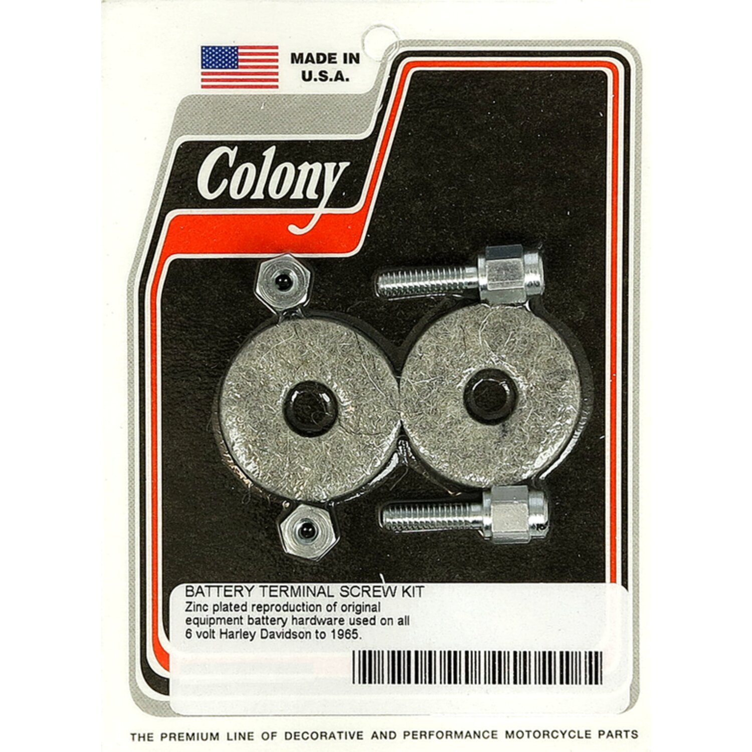 Colony, electrical terminal screw kit battery box, Polished