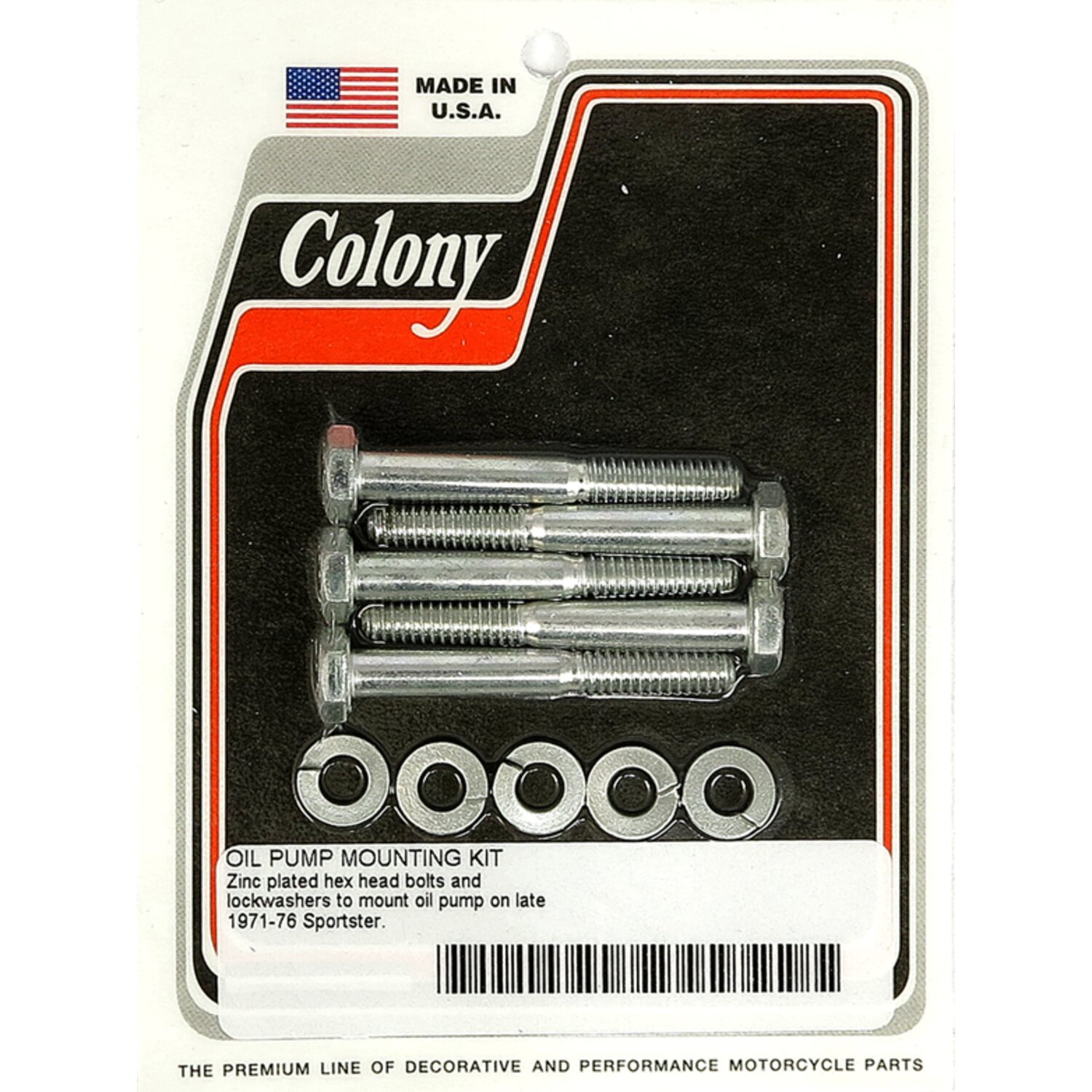 Colony oil pump mount kit OEM style