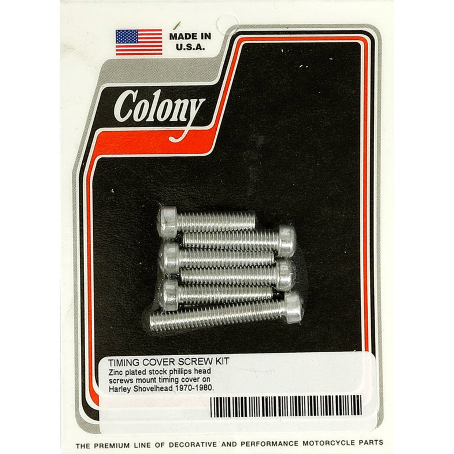 Colony cam cover mount kit, OEM style, Raw