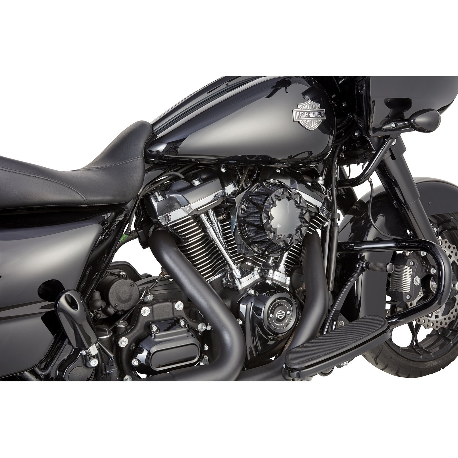 Arlen Ness, CrossFire air cleaner kit. All, Black, Gloss