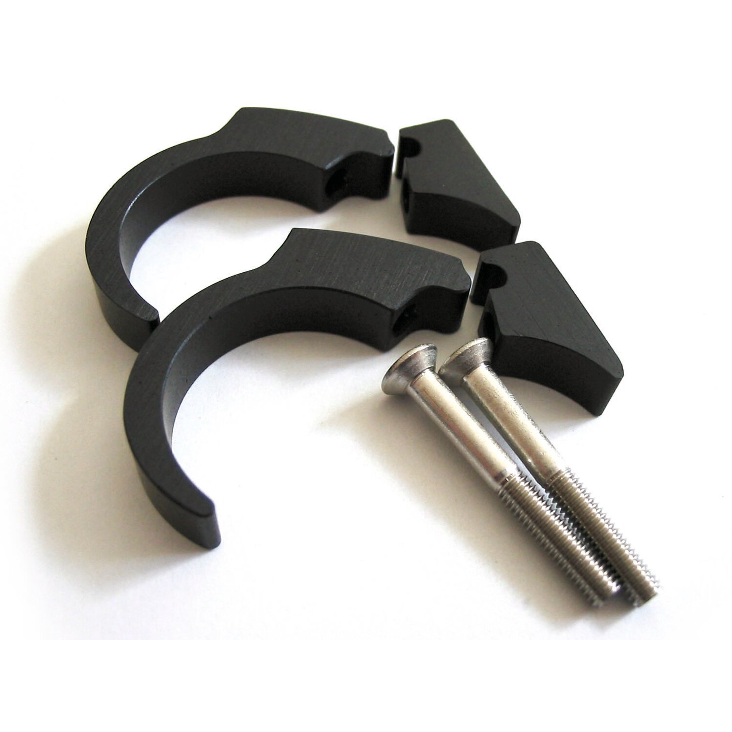 Motogadget, Motoscope Mini handlebar clip kit. 1, Black