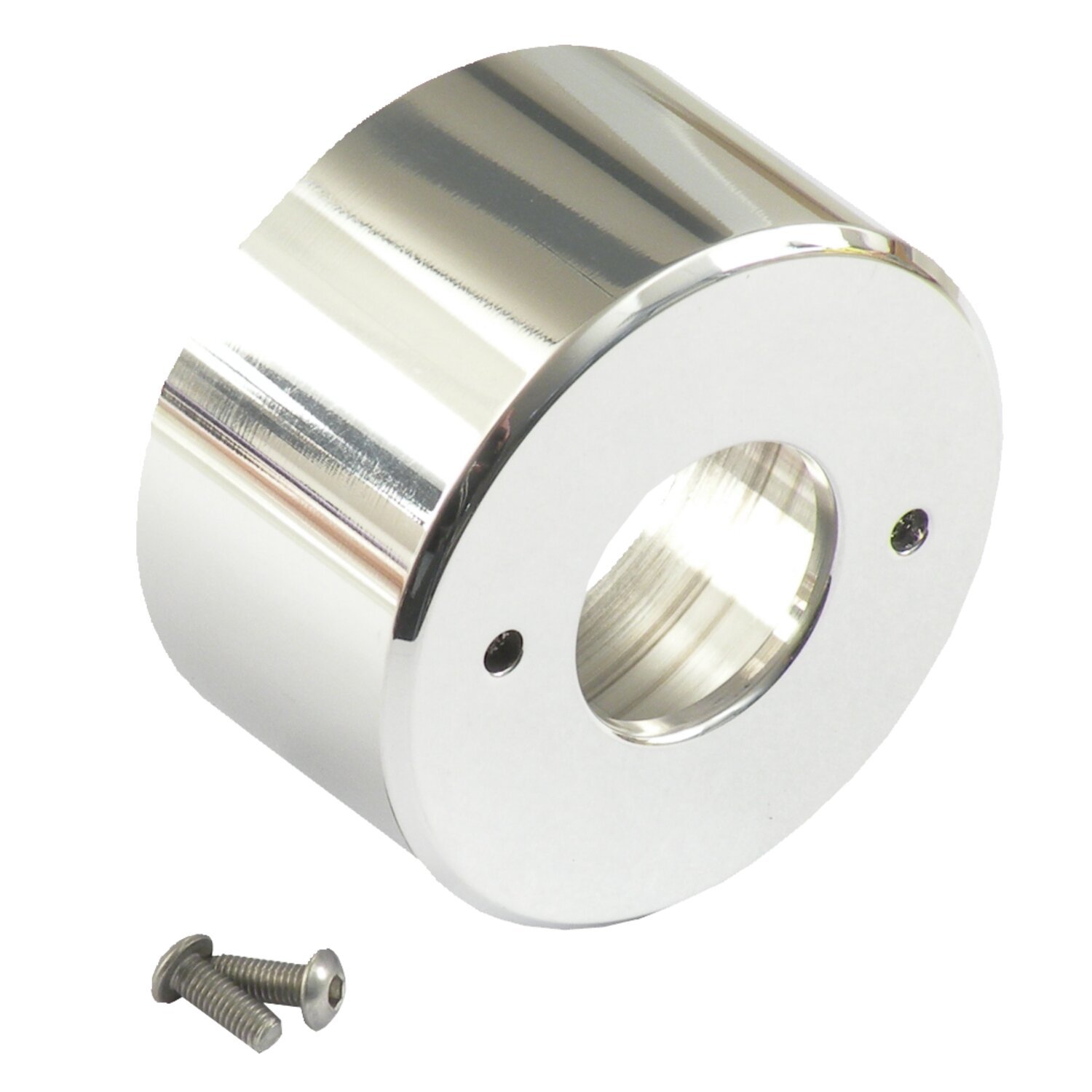 Motogadget. Tiny mount cup for bracket strip, Polished