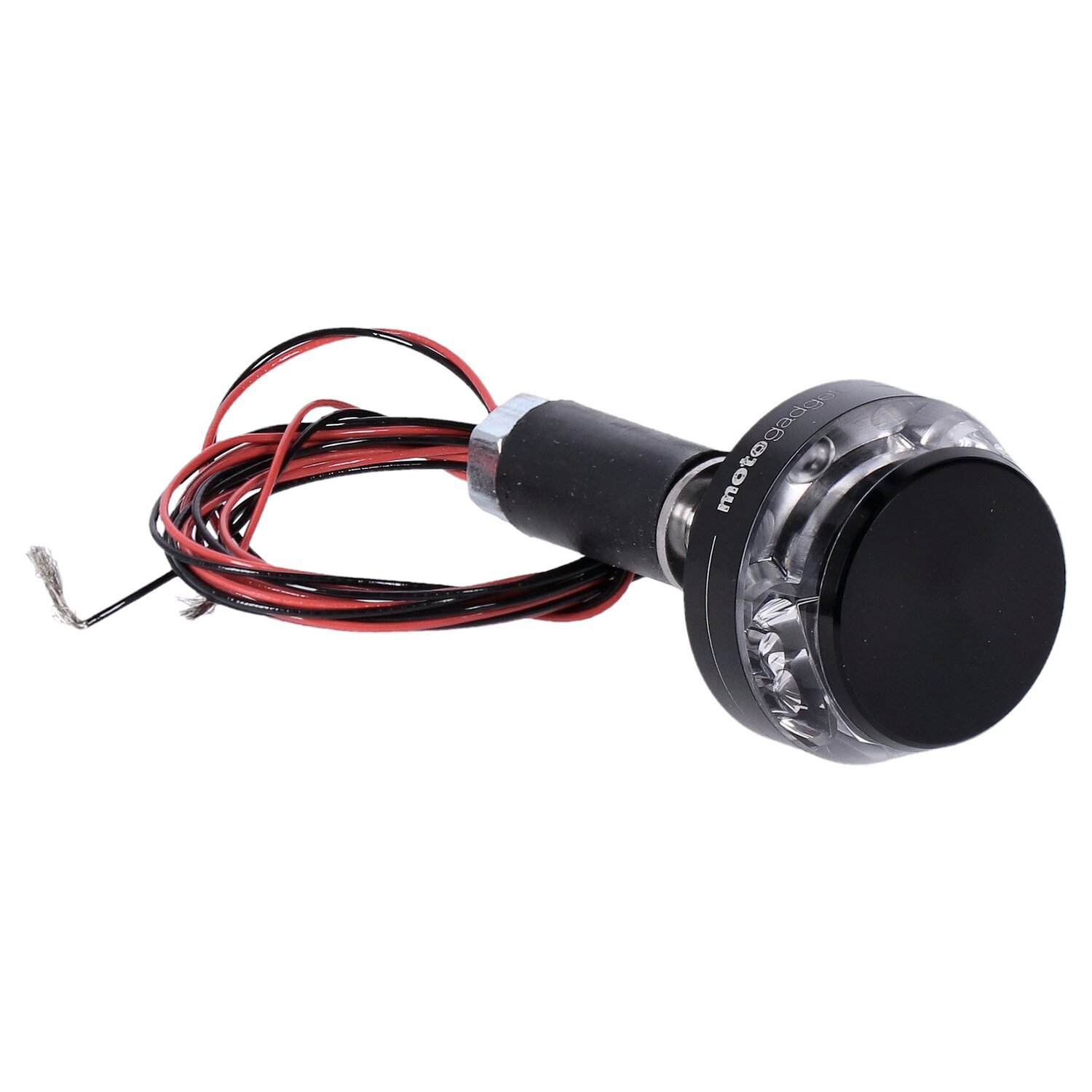 Motogadget, mo.Blaze Disc LED turn signal. Black, left, Matte