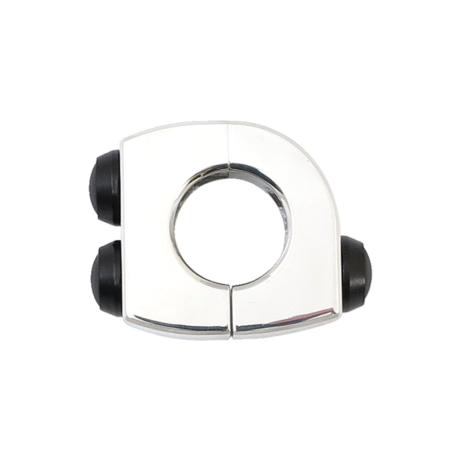Motogadget mo.switch 3 push button housing 22mm h/b, Black, Polished