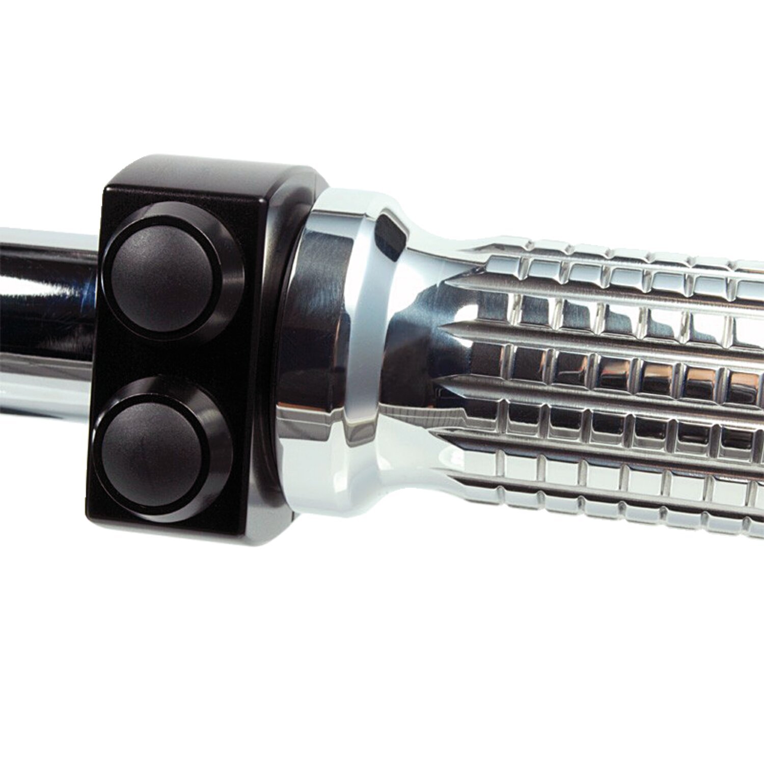 Motogadget mo.switch 3 push button housing 22mm h/b, Black