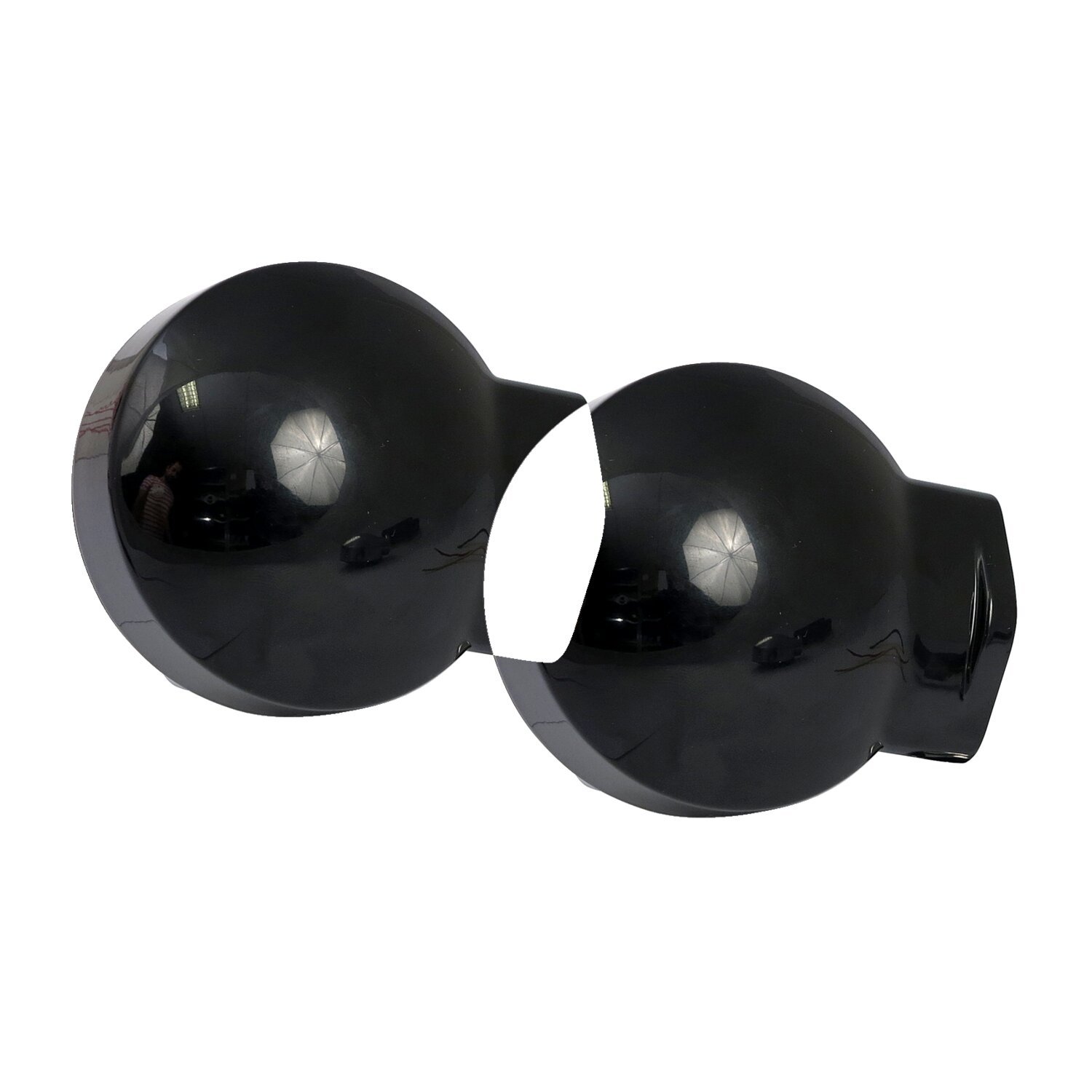 86-up style FL LED turn signals. Rear, Black, Gloss