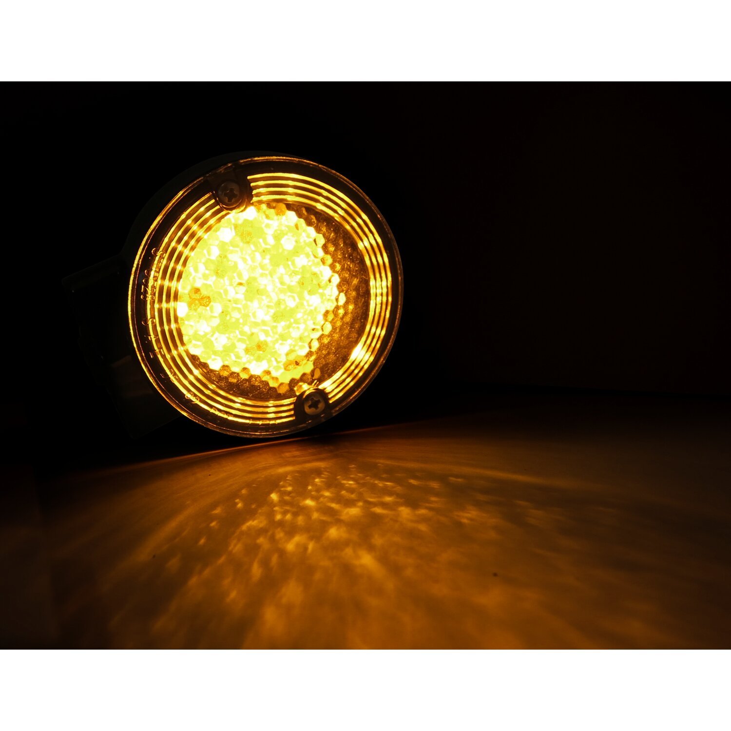 86-up style FL LED turn signals. Rear, Chrome