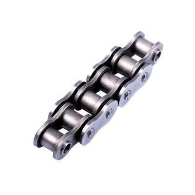 Tensile strength 3900daN (39kN). X-ring 530 chain for use with up to 140 HP bikes. The AFAM 530 XMR3 is a quality chain that comes complete with a solid pin rivet style master link. The Xs ring system is designed as an upgrade, compared to regular O-ring chains. The Nitrile rubber X-ring offers minimized friction while providing improved sealing capabilities. Less friction translates to more horsepower to the rear wheel and the X-ring does a better job than any O-ring in keeping lubrication on the inside and abrasive dirt/water on the outside. Ultimately this improves the longevity of the chain. The use modern steel alloys has allowed engineers to design a lighter built, but still offer a strong chain, for an excellent weight-strength ratio and shock resistance.
Note: Note: These chains come with a pin link (rivet style) solid pin master link. An optional hollow pin connecting link / master link (998005) must be ordered separately if desired.