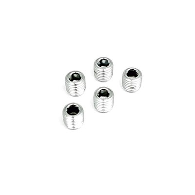 Used to plug oil pumps on some models etc. 
NPT threads are 'self sealing' since they are slightly tapered, the diameter slowly becomes bigger towards to top.
- 7.6mm is the approx. diameter of this plug in the middle of the plug, including the thread itself. 
Note: For easier identification of the correct plug, the diameter (approximately measured in the middle of the plug, including the thread itself) is given in millimeters. 
Note: Pipe plug sizes are totally different when compared to common US bolt sizes.