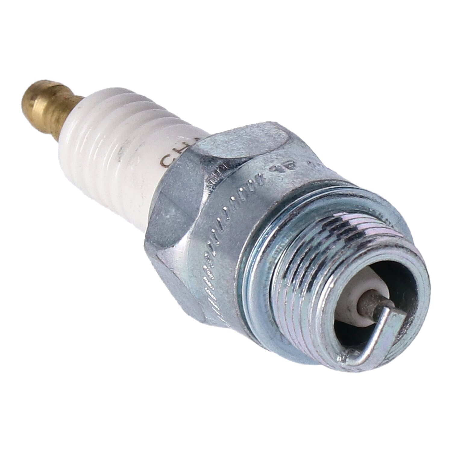 Champion, Copper Plus spark plug. D14, Chrome