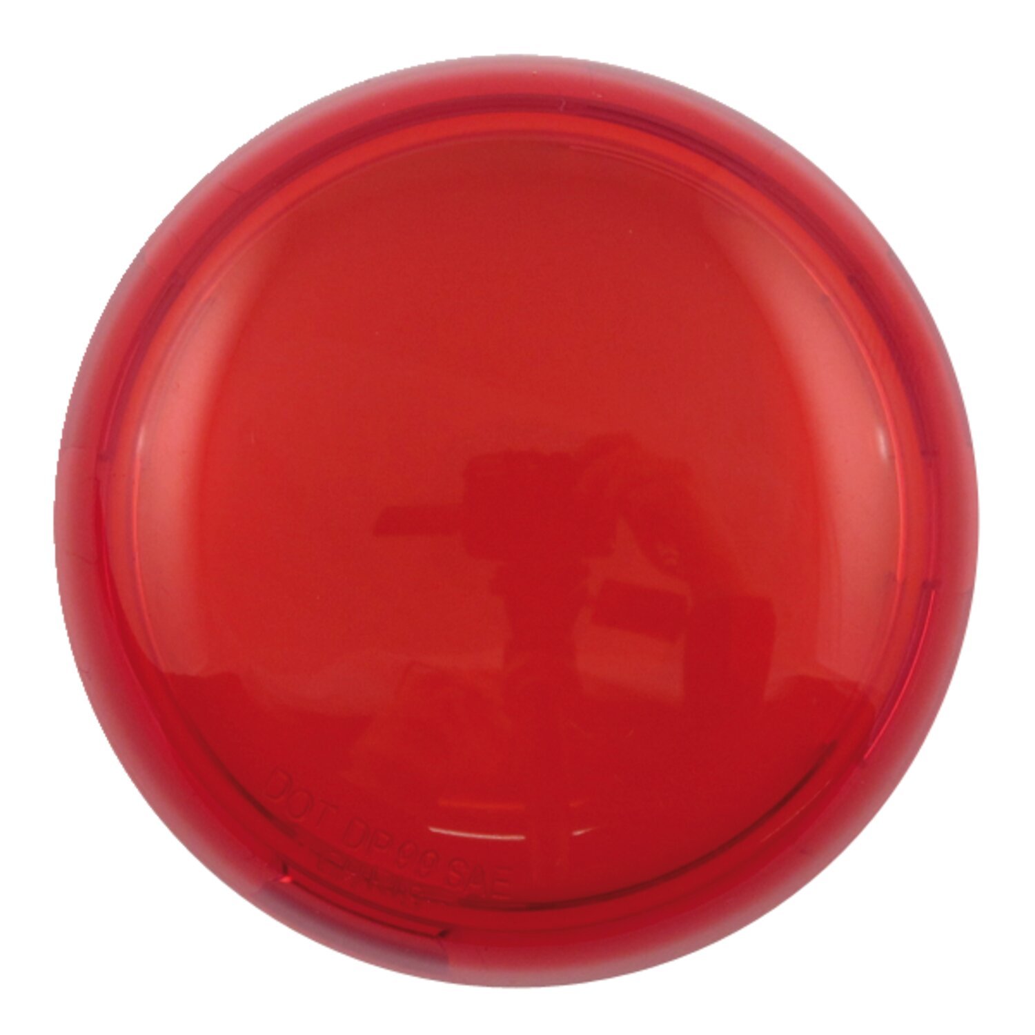 Chris Products, replacement bullet turn signal lens, Red
