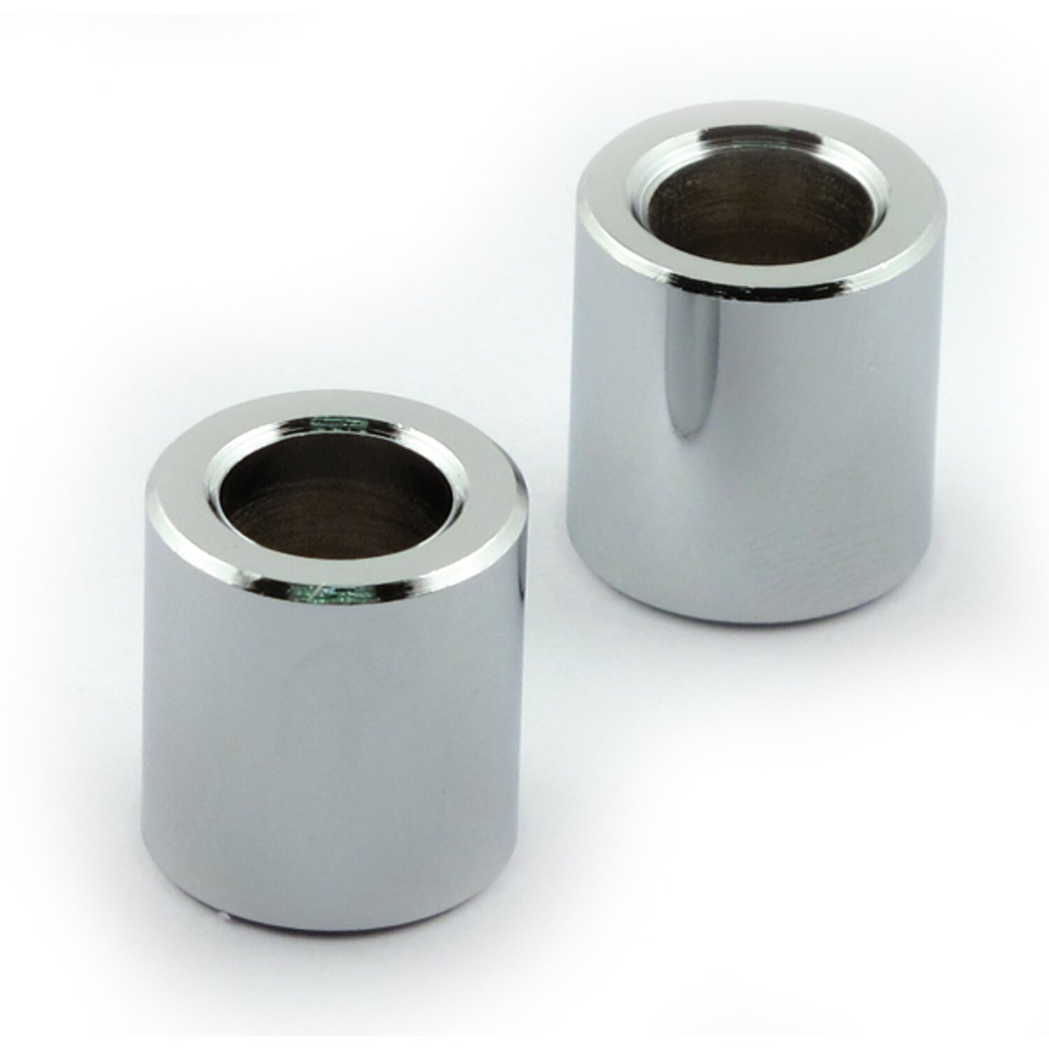 Chris, turn signal spacers 3/4" (19mm) long, Chrome