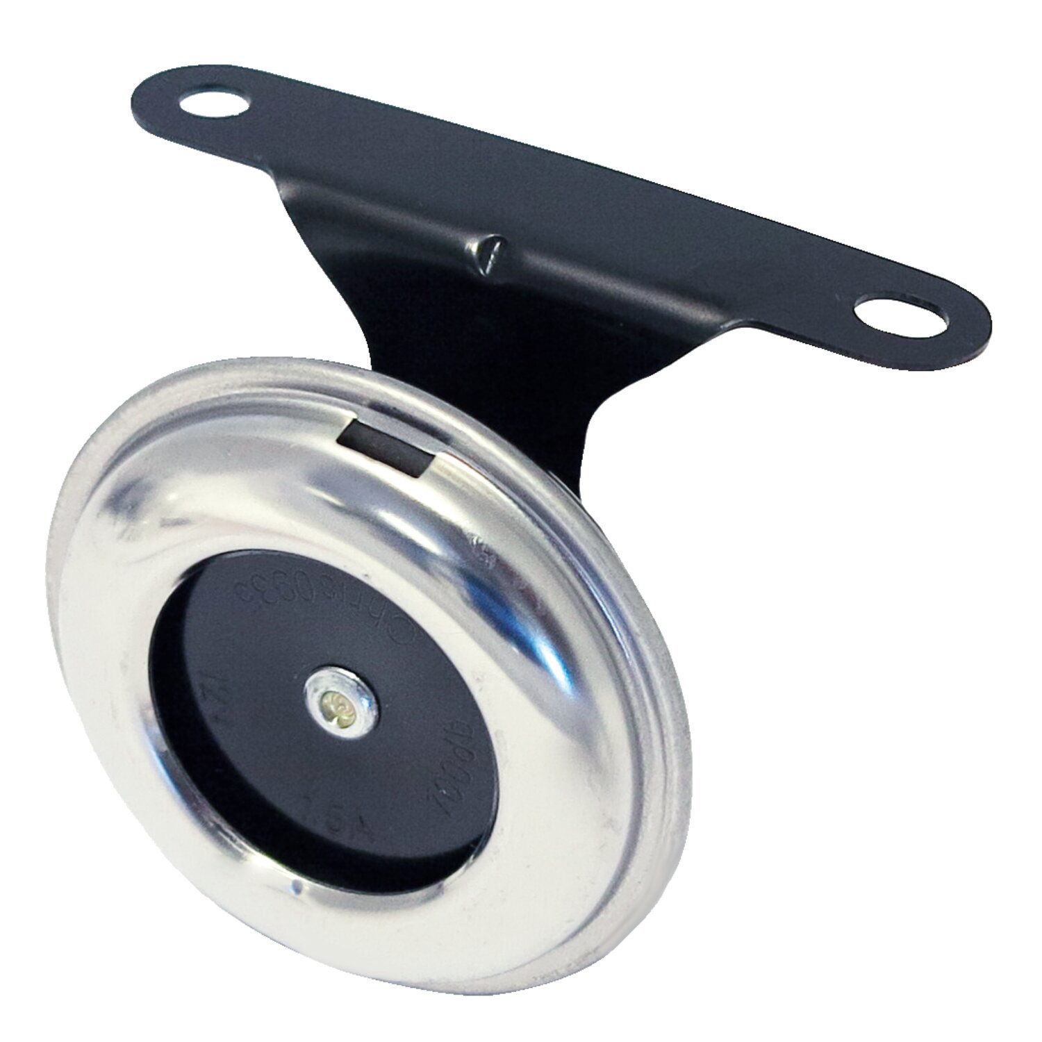 Chris Products, 2-1/2" custom horn. 12-Volt. Black/Zinc