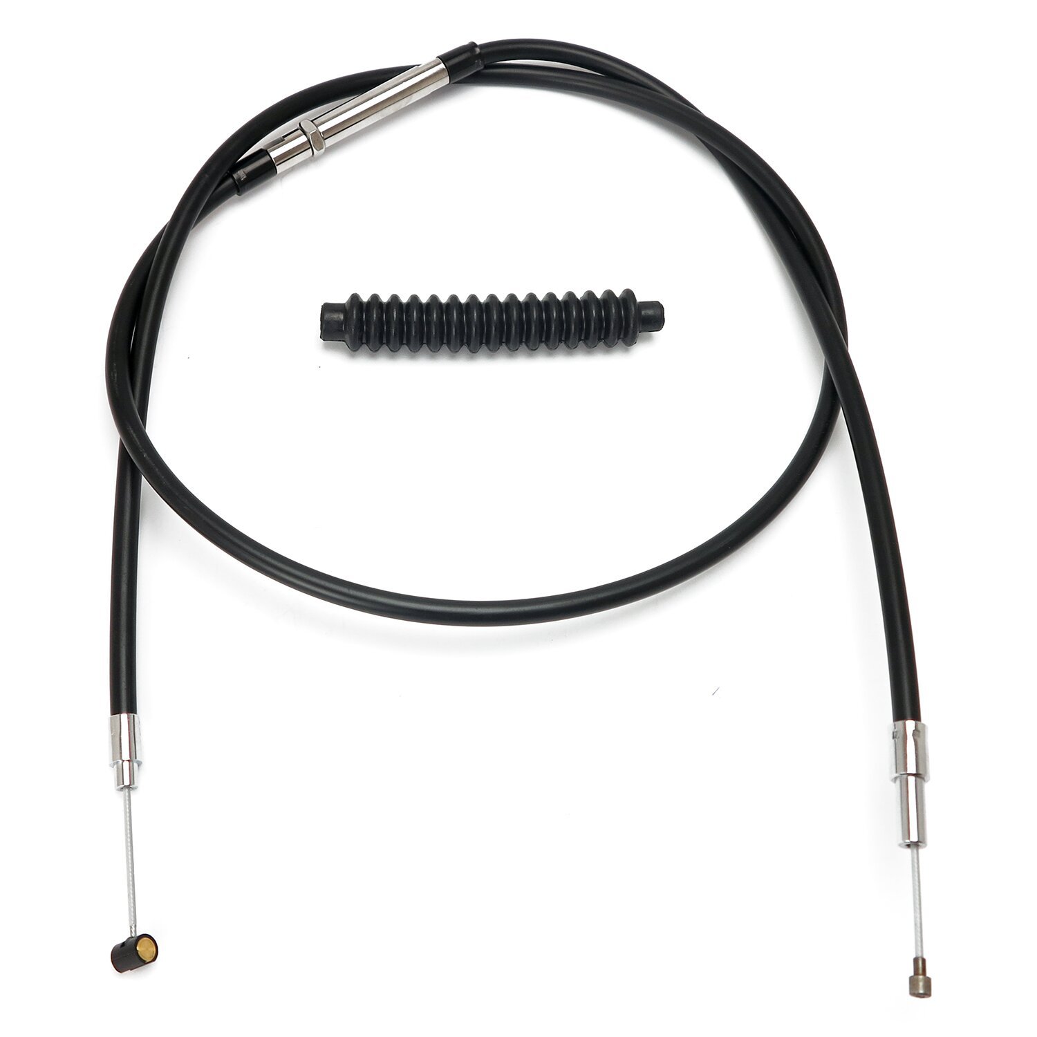 Barnett, clutch cable. Longitudinally wound, black
