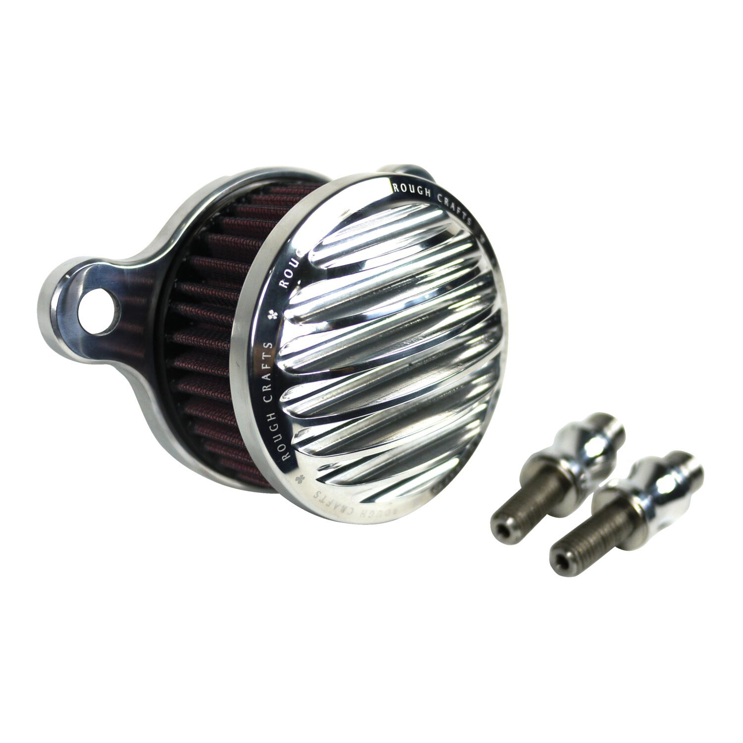 Rough Crafts, air cleaner kit, Polished