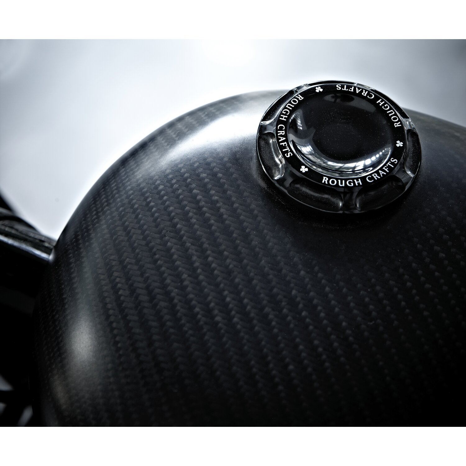 Rough Crafts, 96-up Groove gas cap, Black