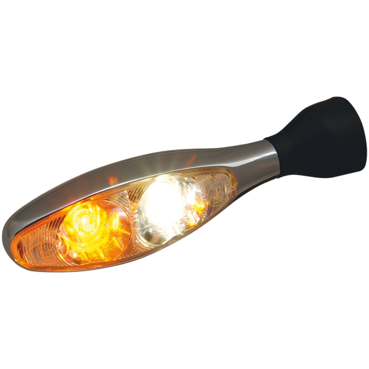 Kellermann. Micro 1000 Position Light turn signal. Chrome, White