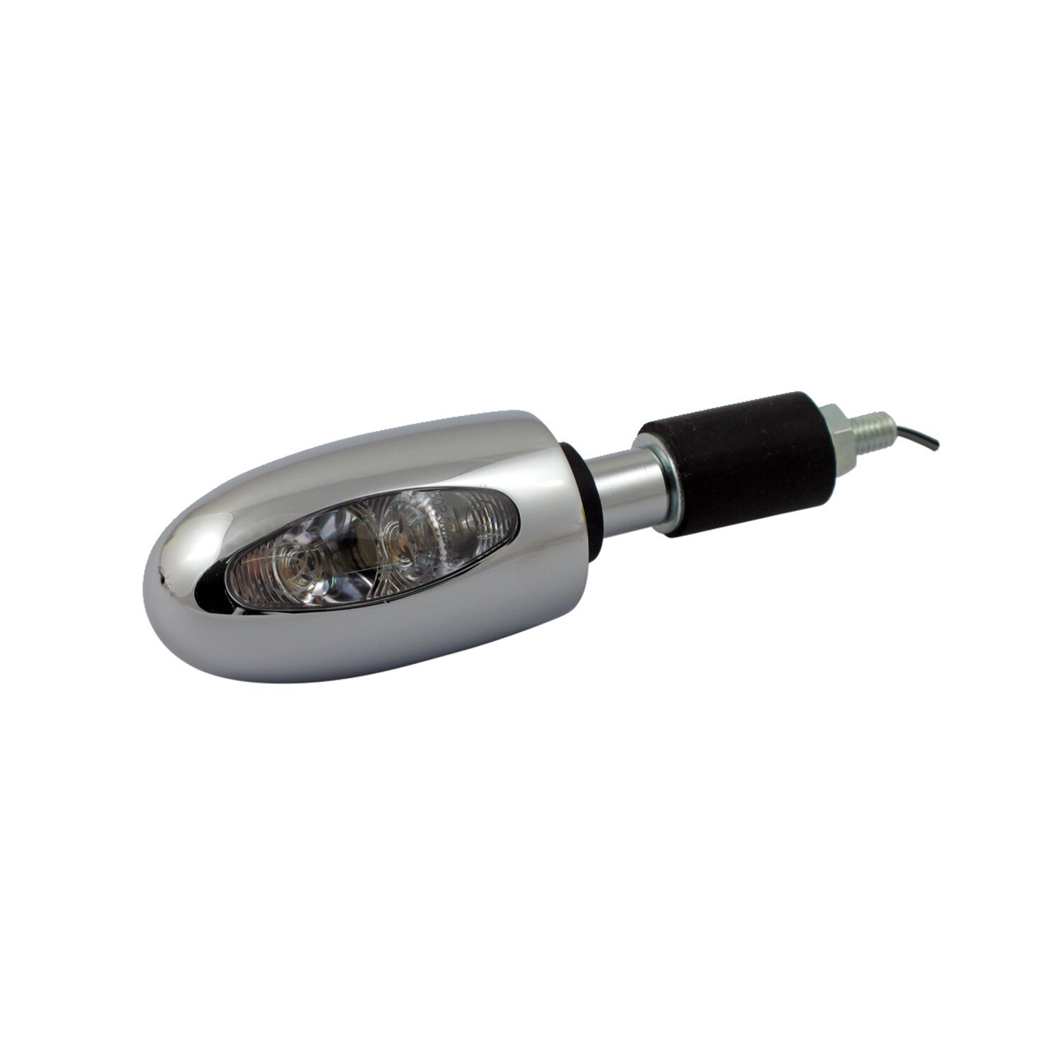 Kellermann, BL 1000 LED turn signal. Clear. Chrome brass, White