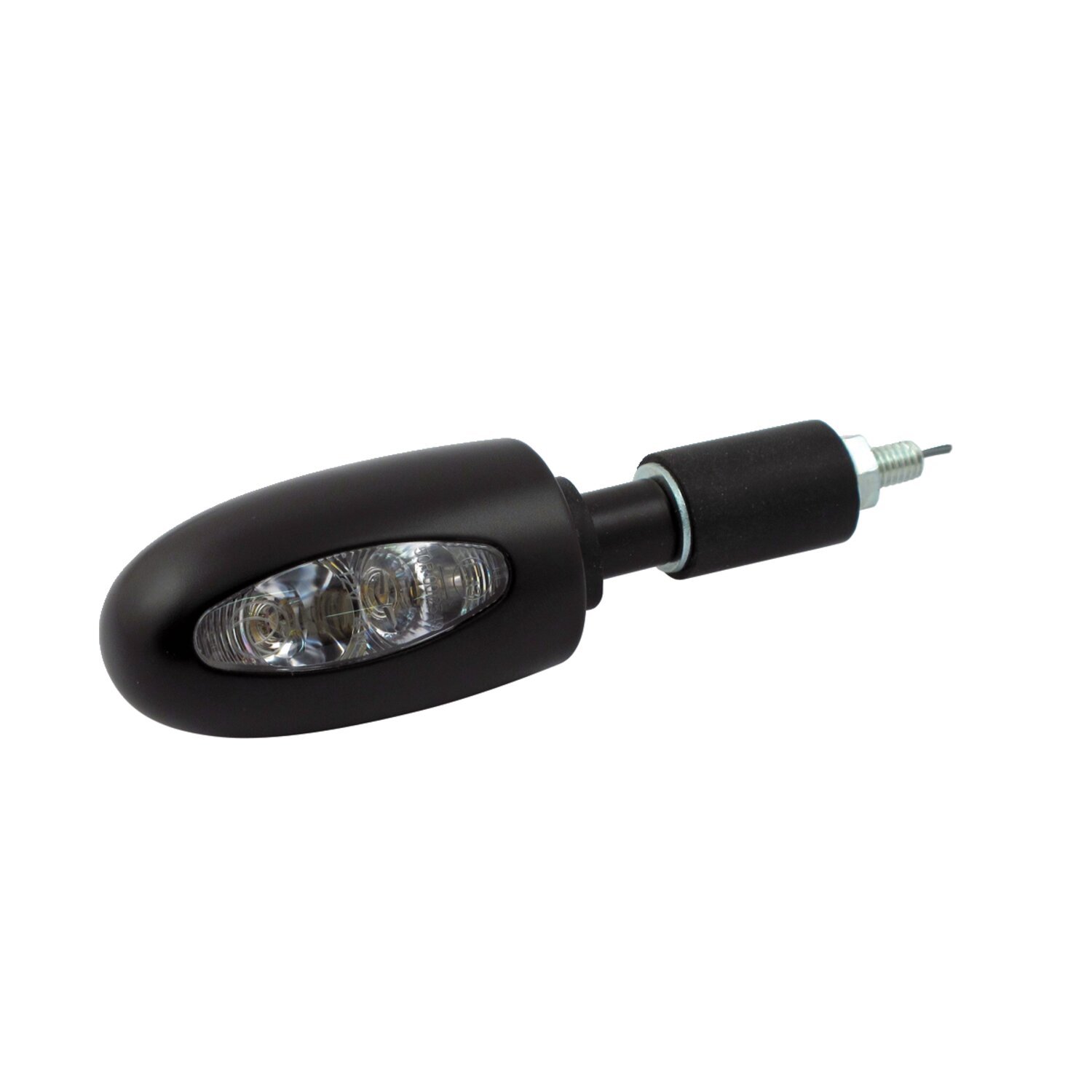 Kellermann, BL 1000 LED turn signal. Clear. Black brass