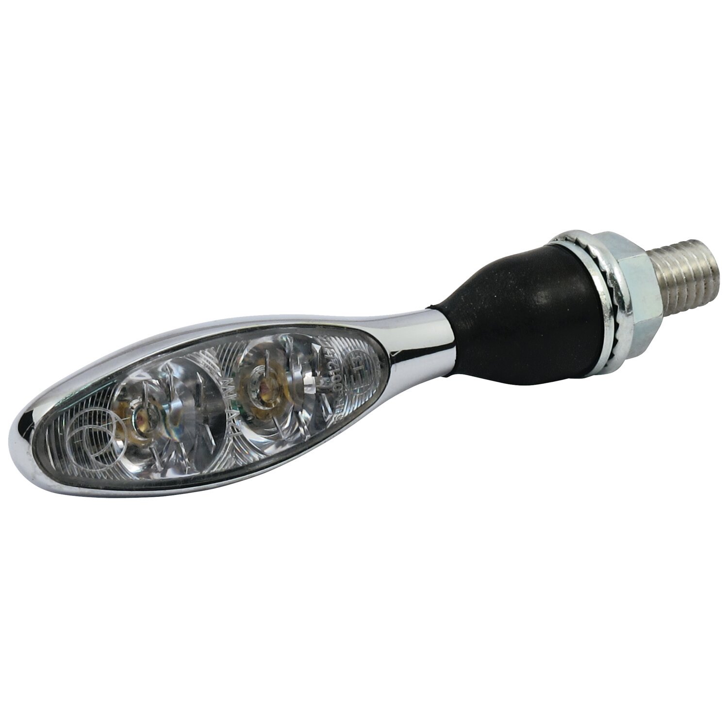 Kellermann. Micro 1000 Extreme turn signal, White, Chrome