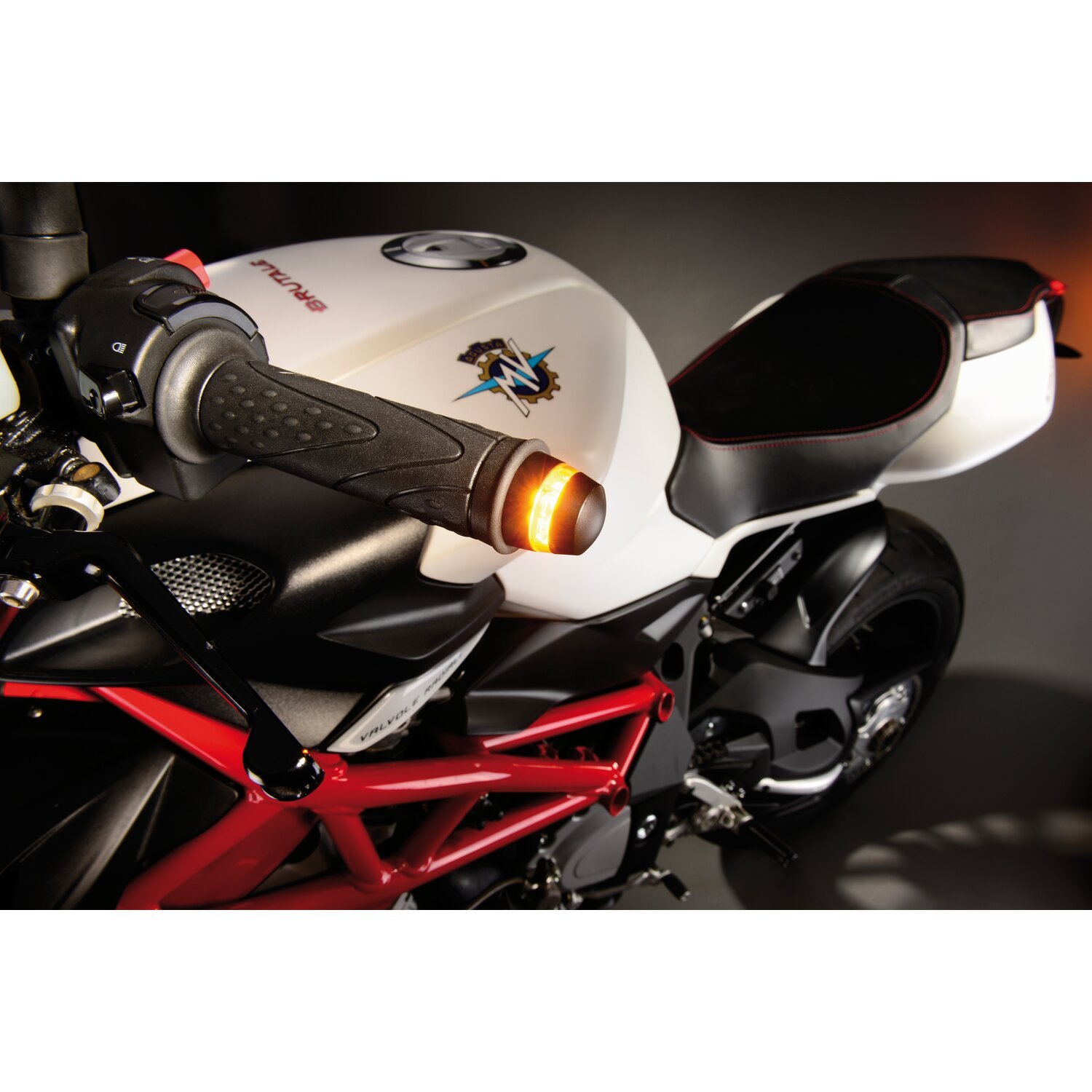 Kellermann, BL 2000 handlebar end turn signals, Black