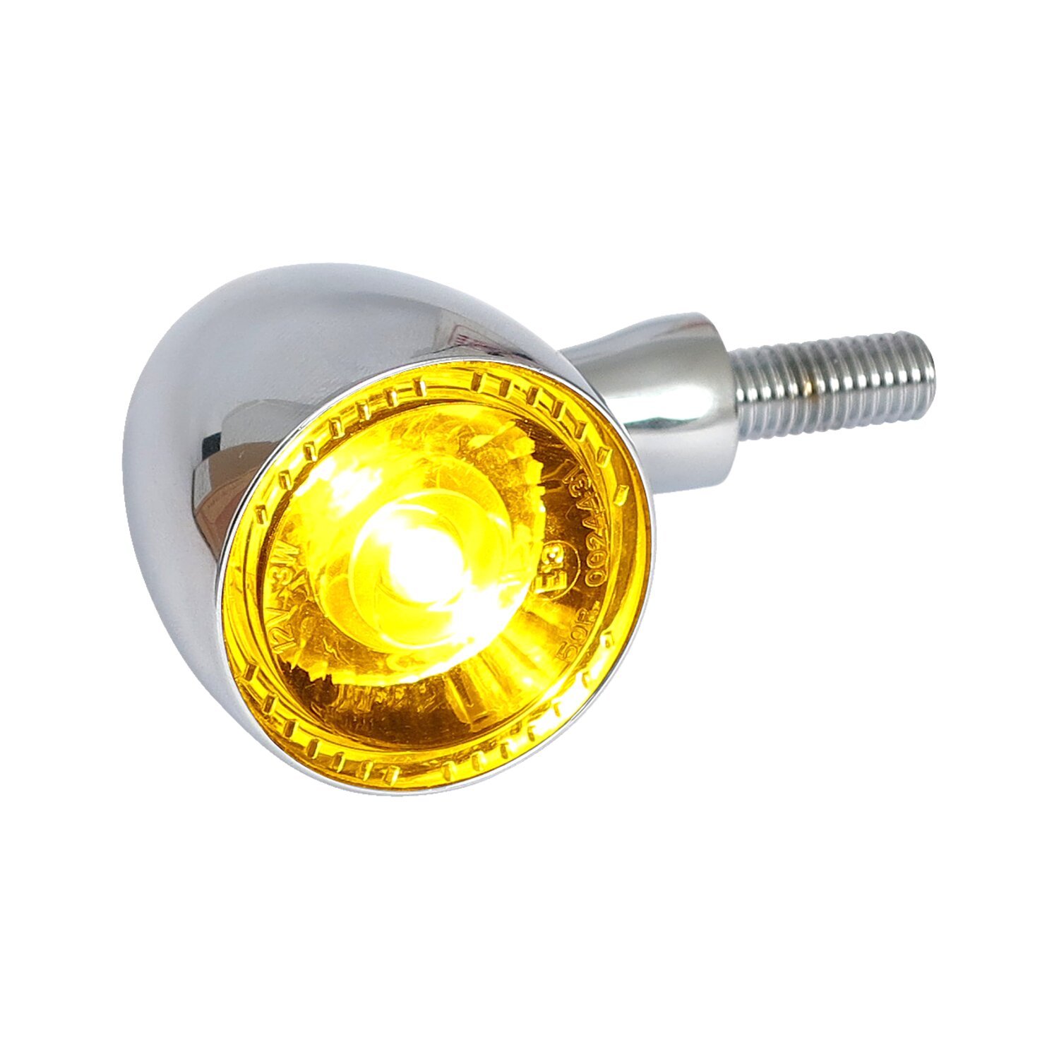 Kellermann, Bullet 1000 Position Light turn signal, Yellow, Chrome