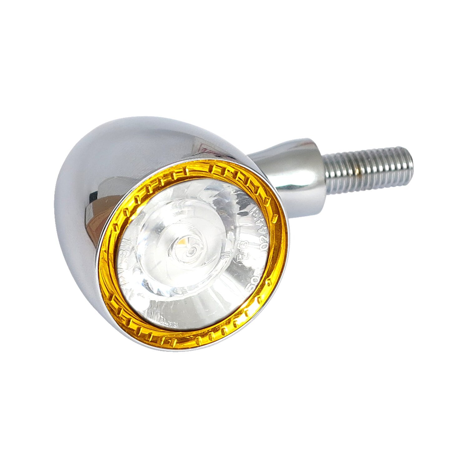 Kellermann, Bullet 1000 Position Light turn signal, Yellow, Chrome