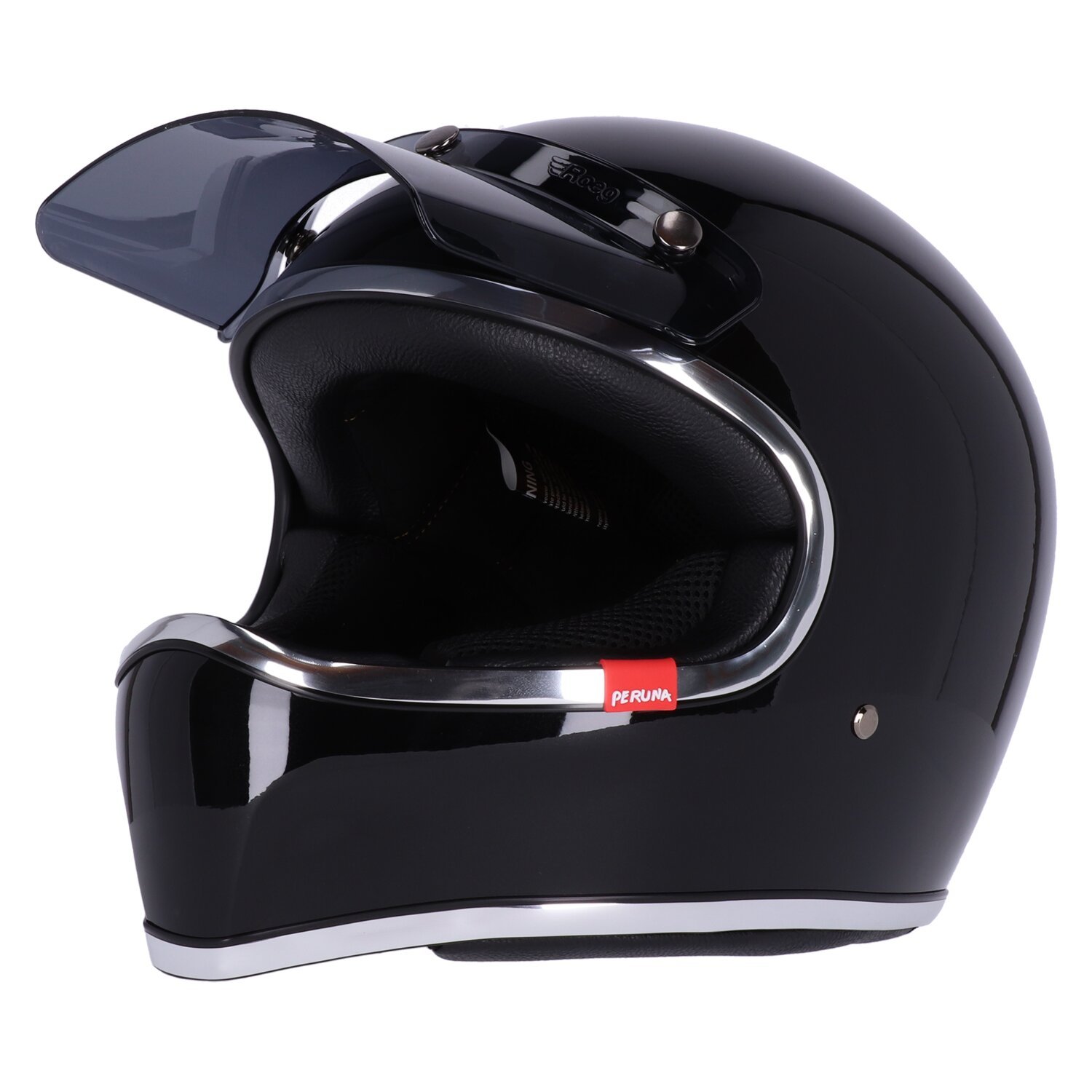 2XL — Roeg Peruna 2.0 Midnight helmet metallic black, Gloss, 2XL