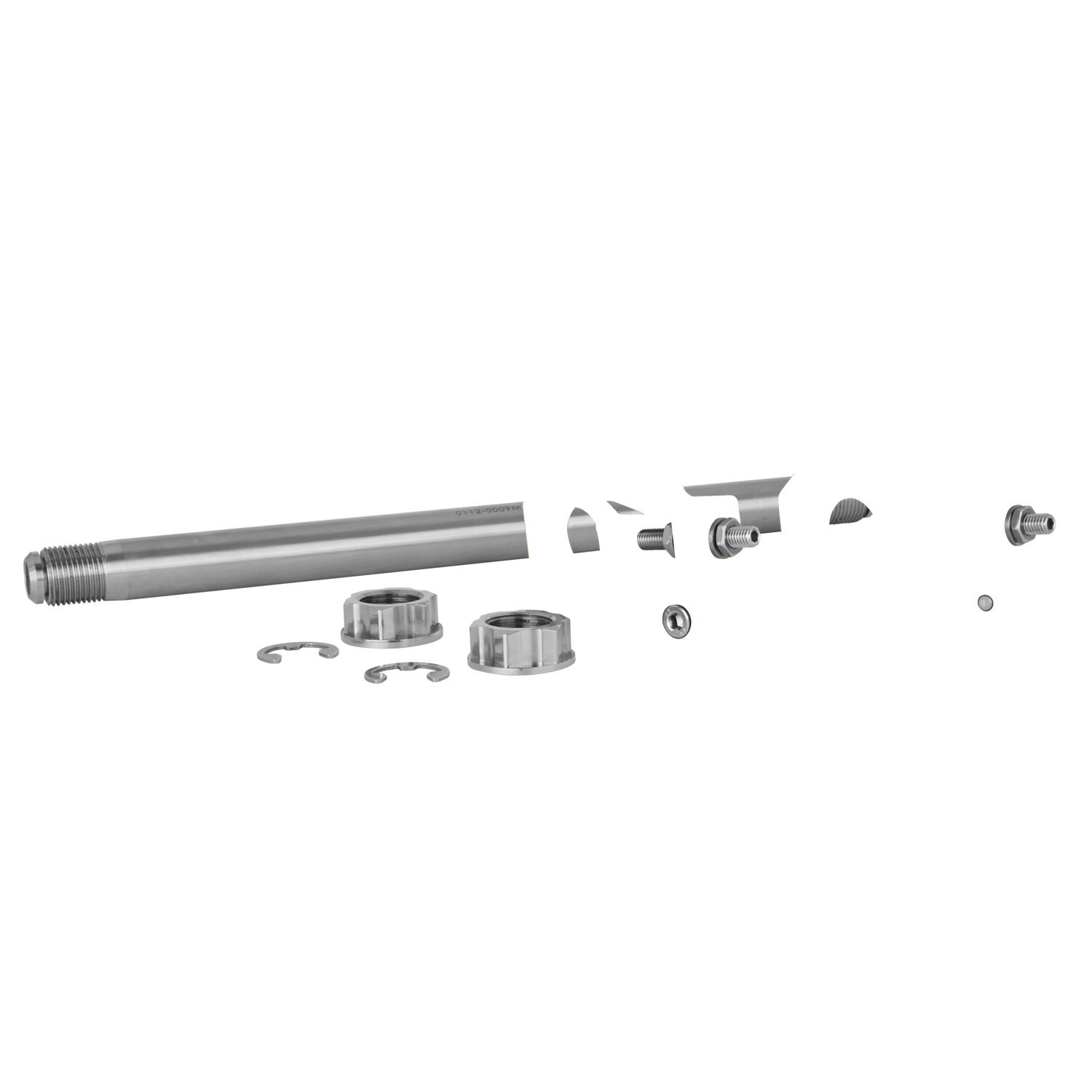 Performance Machine, Axle adjuster kit. Gold anodized, Polished