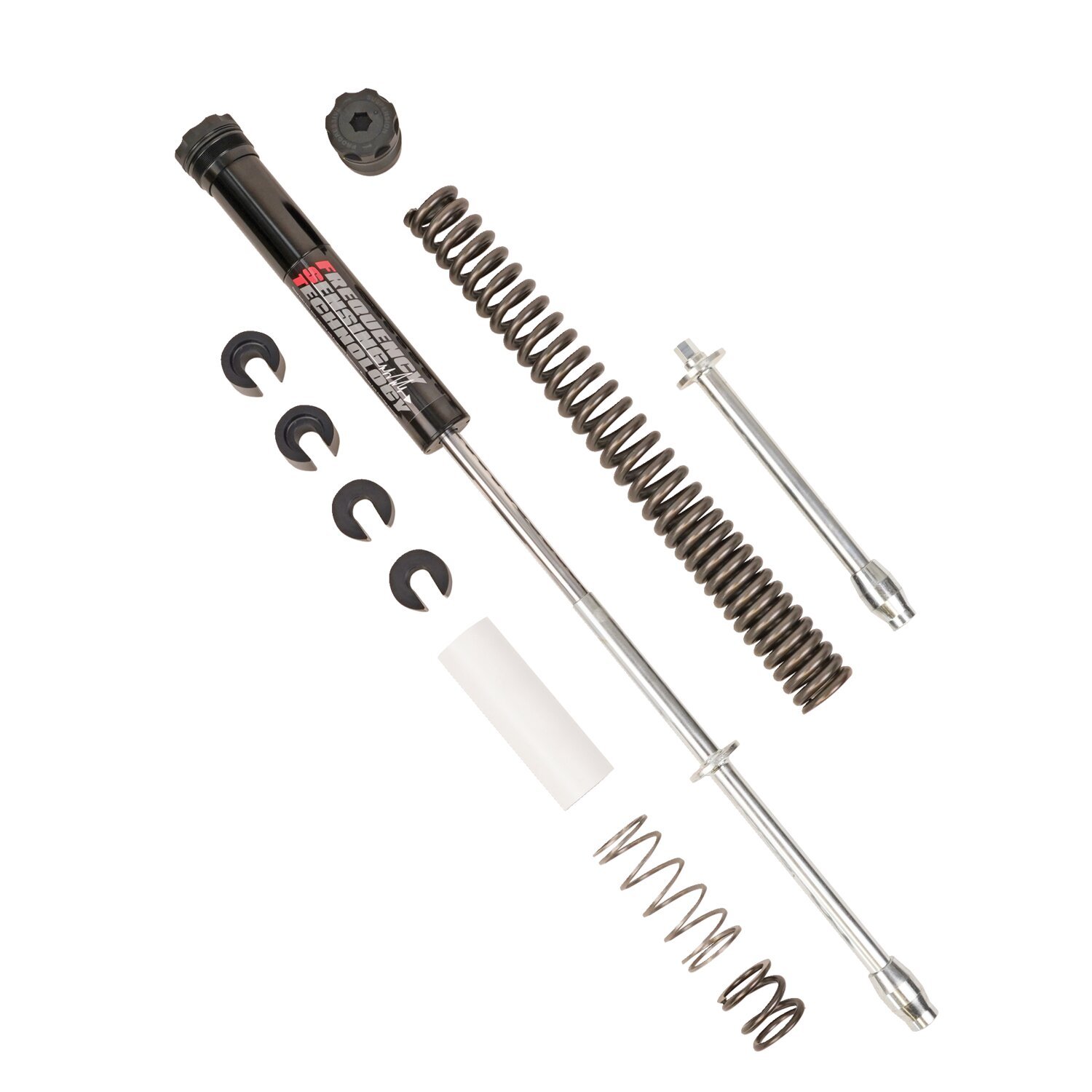 PS, asymmetrical fork monotube cartridge kit. Lowered height