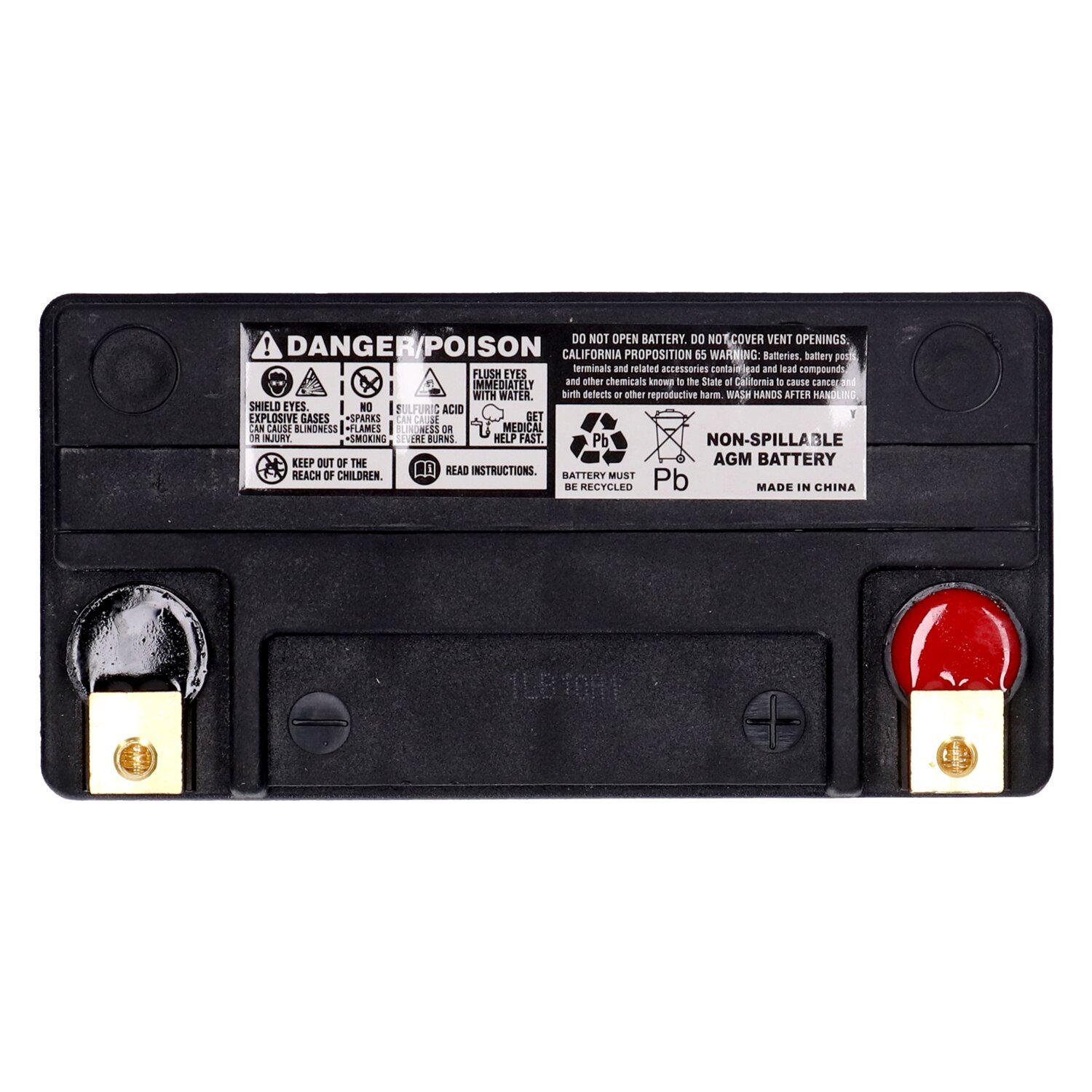MCS, Standard Series - AGM sealed battery. 12v, 20ah. 320cca