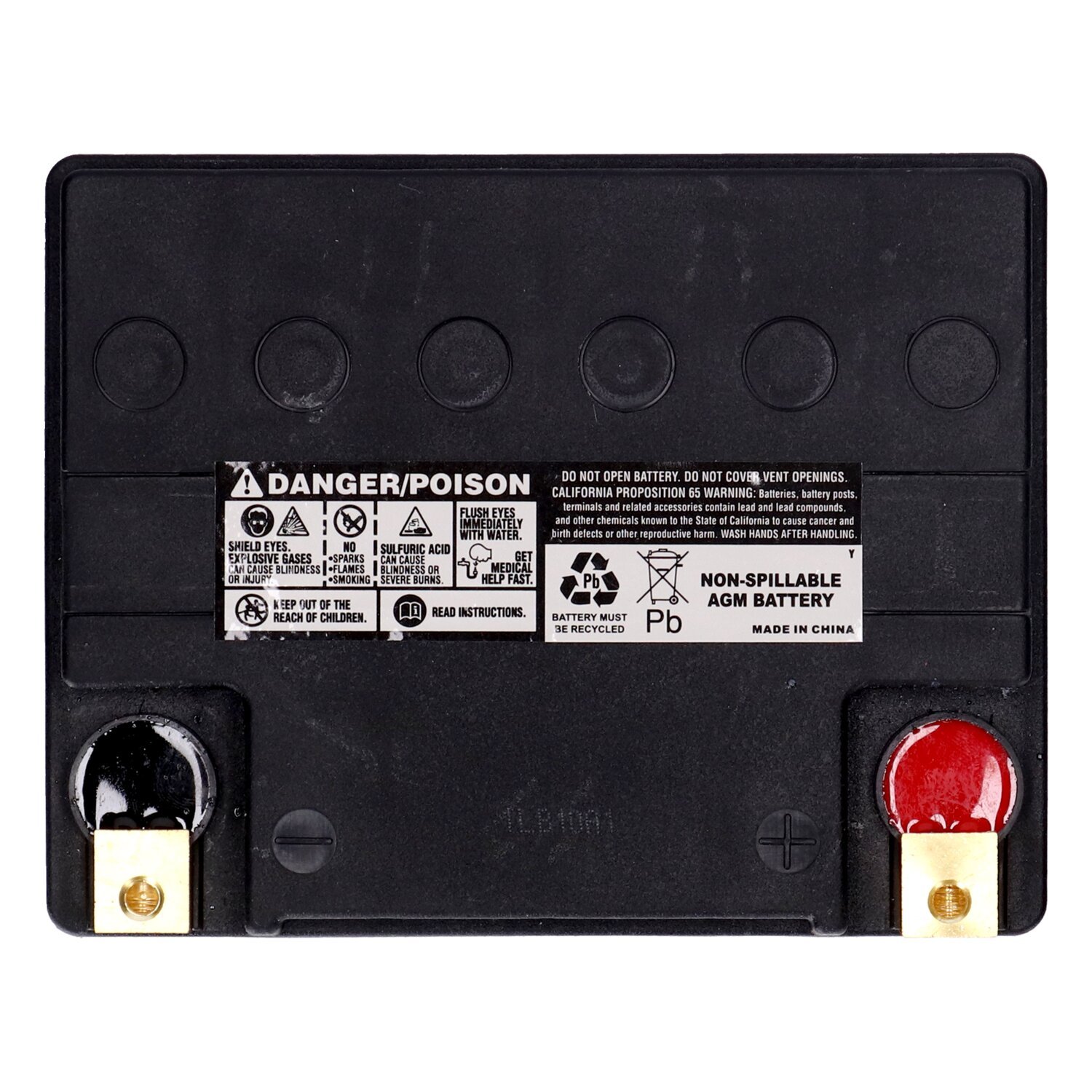 MCS, Standard Series - AGM sealed battery. 12v, 32ah. 450cca