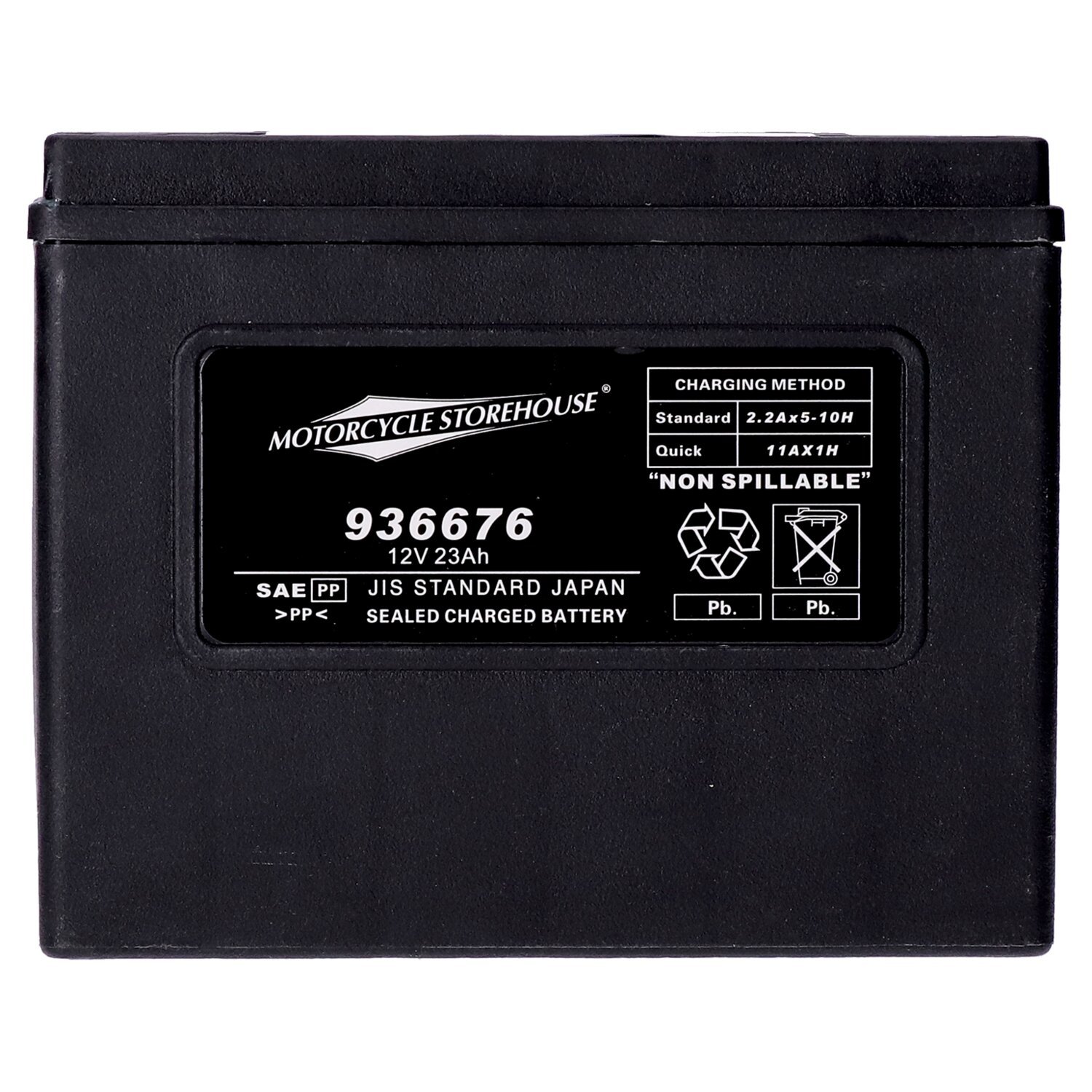 MCS, standard series - AGM sealed battery. 12v, 23ah. 360cca