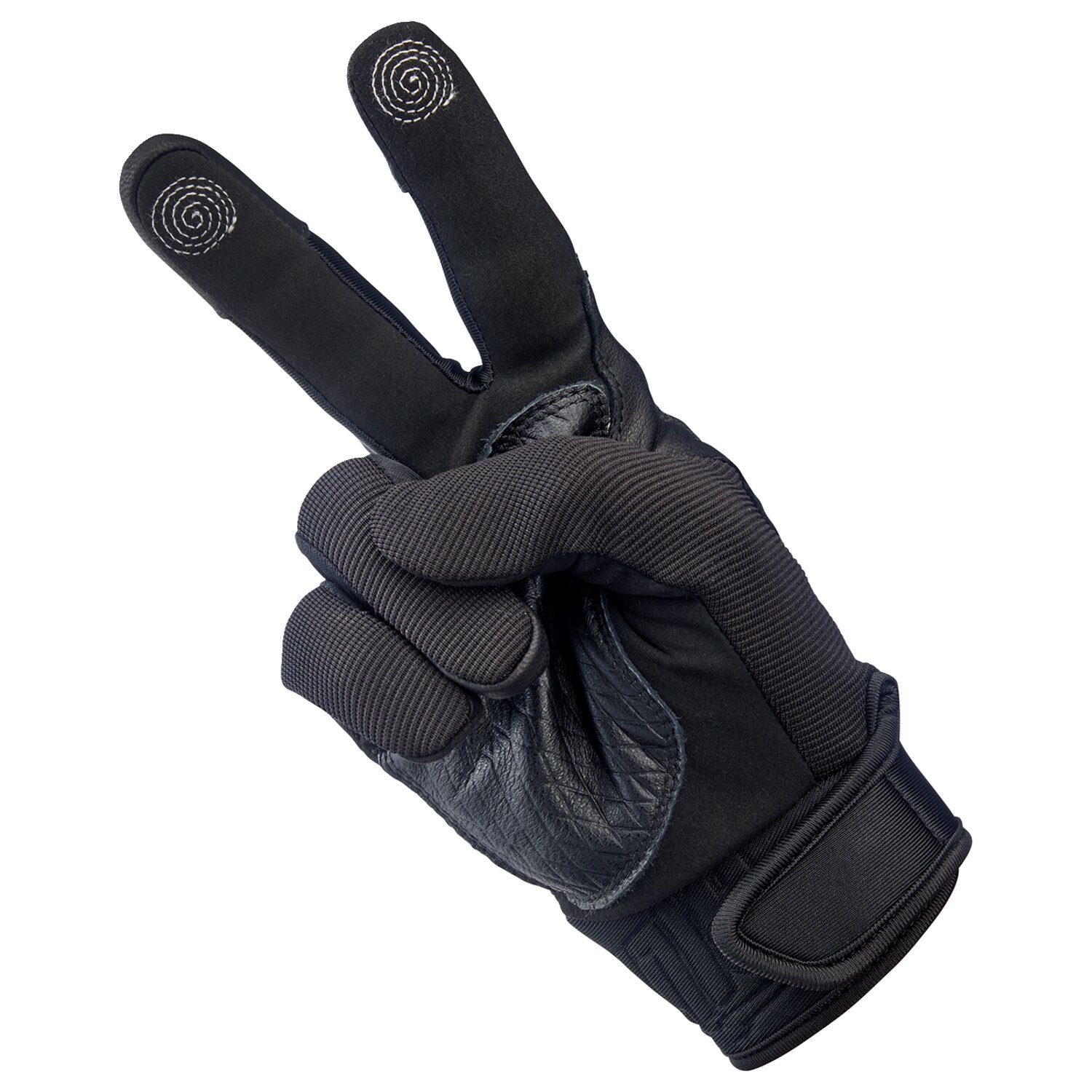 M — Biltwell Baja gloves black out, M