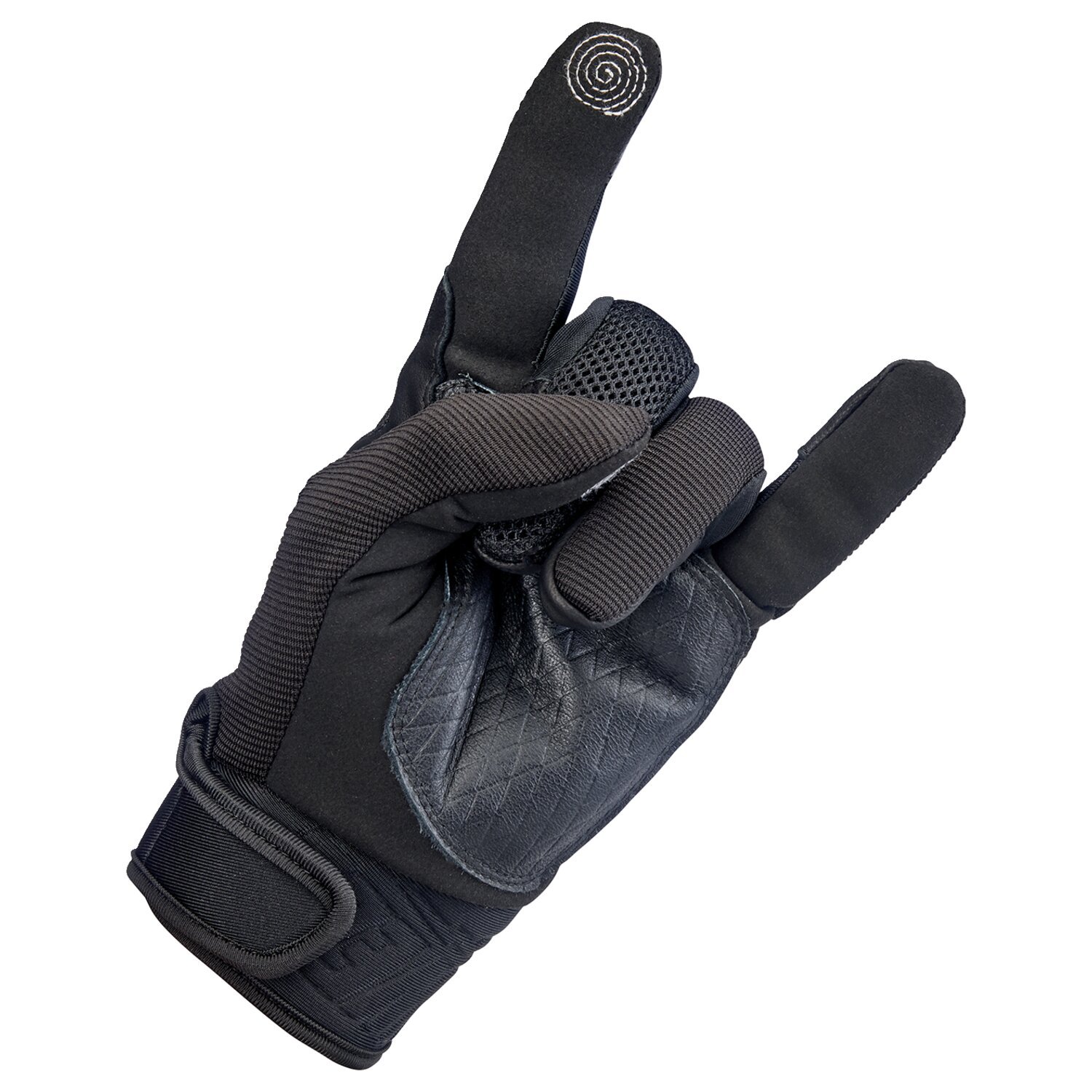 XL — Biltwell Baja gloves black out, XL