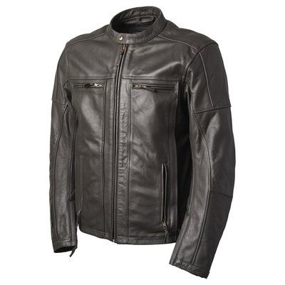 Classic, clean and subtle, the RSD Linden jacket of the Seventy4 collection is everything you need in a leather jacket. The jacket is made of 100% full grain buffalo leather, CE EN 17092:2020-AA Certified, equipped with CE level 1 armour and has a back protector pocket. Understated design, clean lines, and feature rich. The Linden jacket includes features that allow the rider to adjust depending on weather conditions. The Big Bore front vent that allows the rider to maximize airflow in warmer conditions. And a quilted removable liner to provide warmth in brisk conditions.