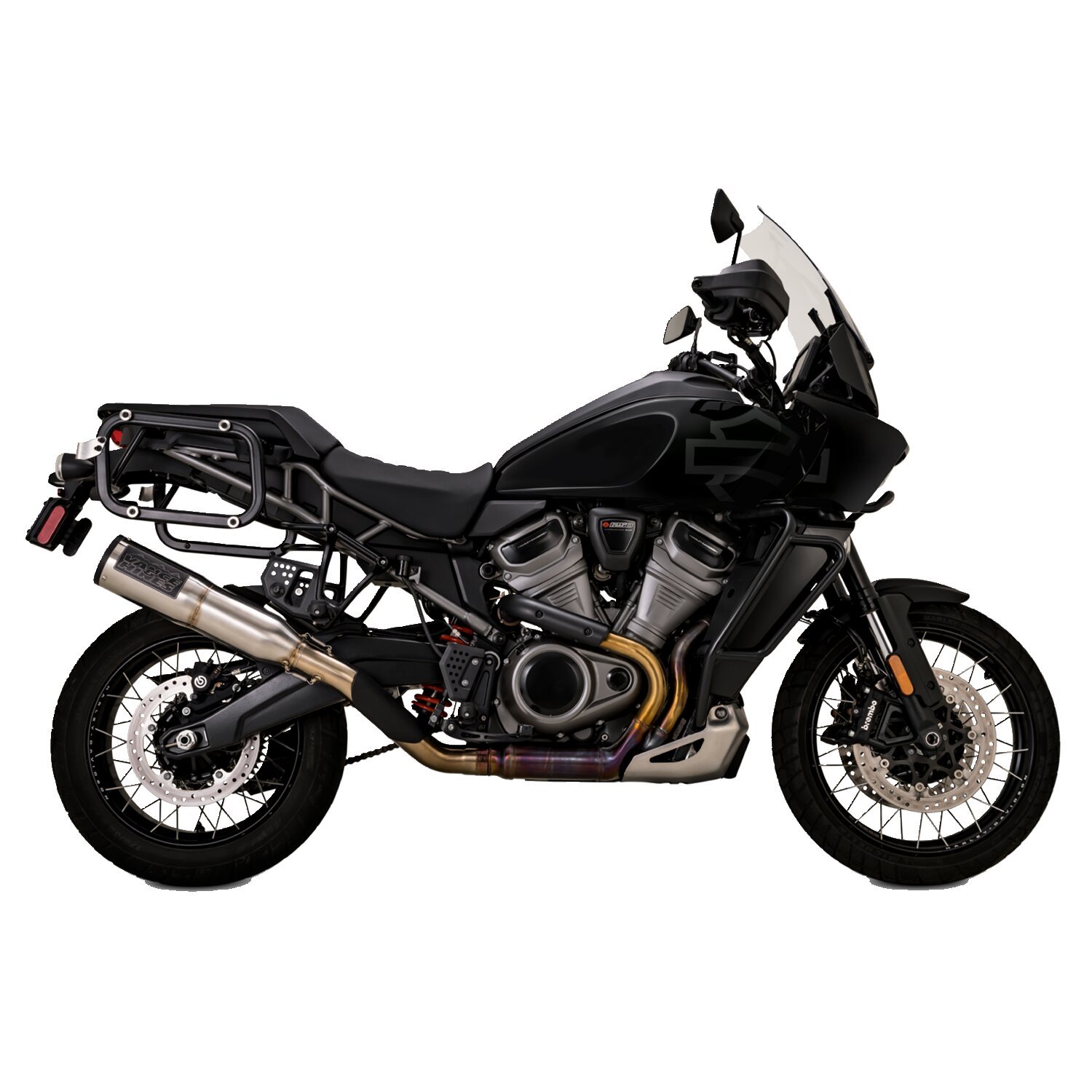Vance & Hines, Adventure Hi-Output 450 slip-on muffler. SS