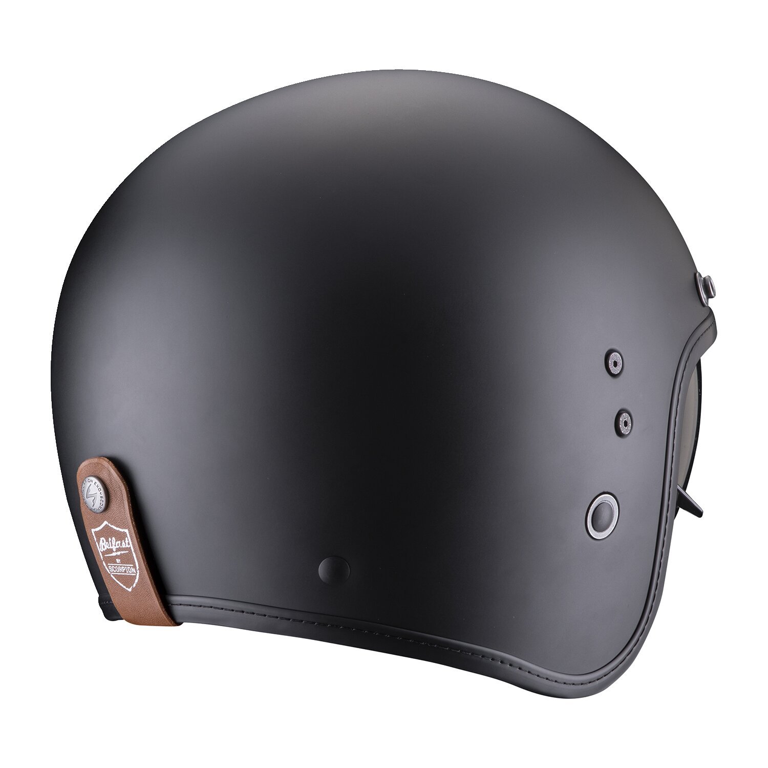 Scorpion Belfast Evo Luxe helmet, Black, XS, Matte