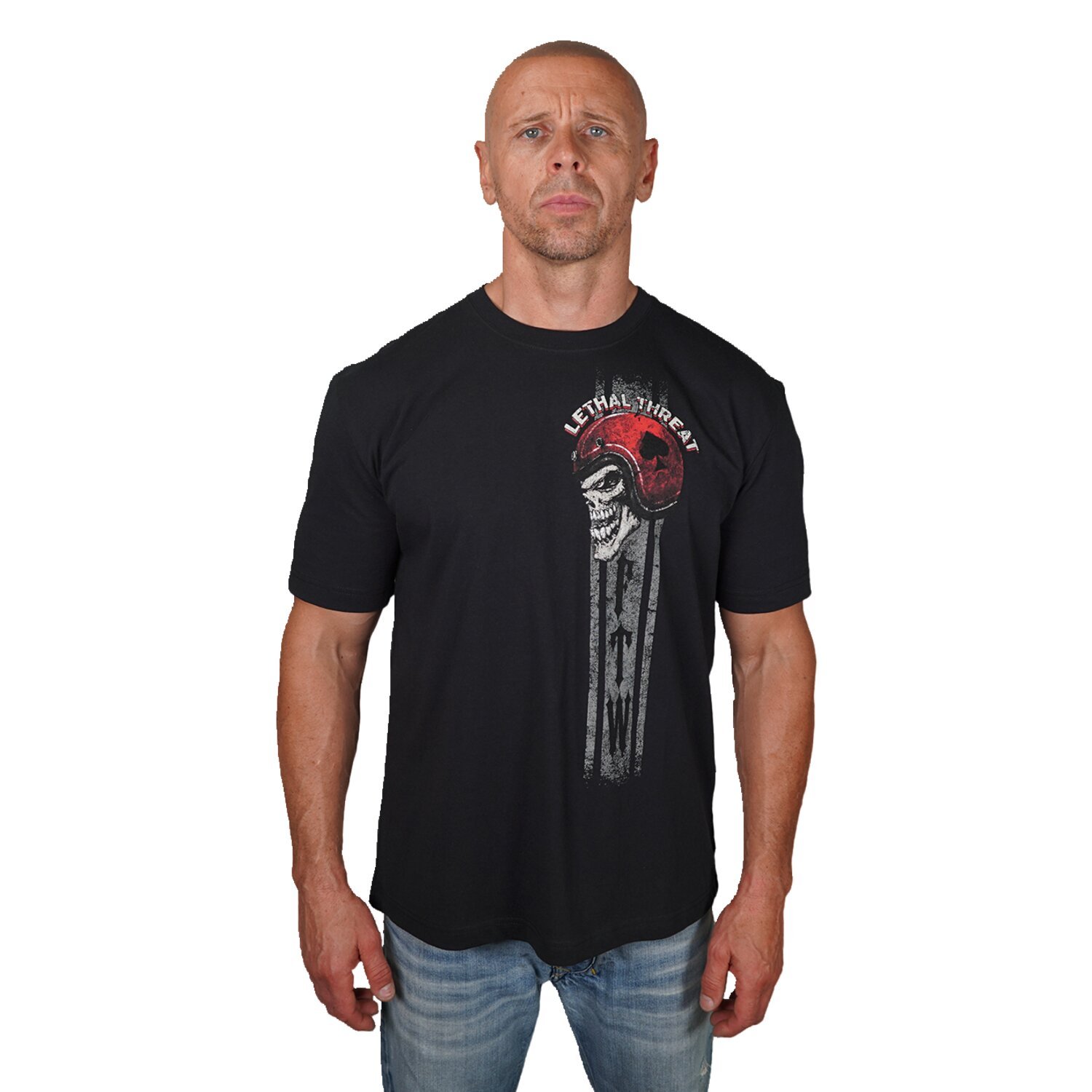 Lethal Threat Forever two Wheels T-shirt black, XL