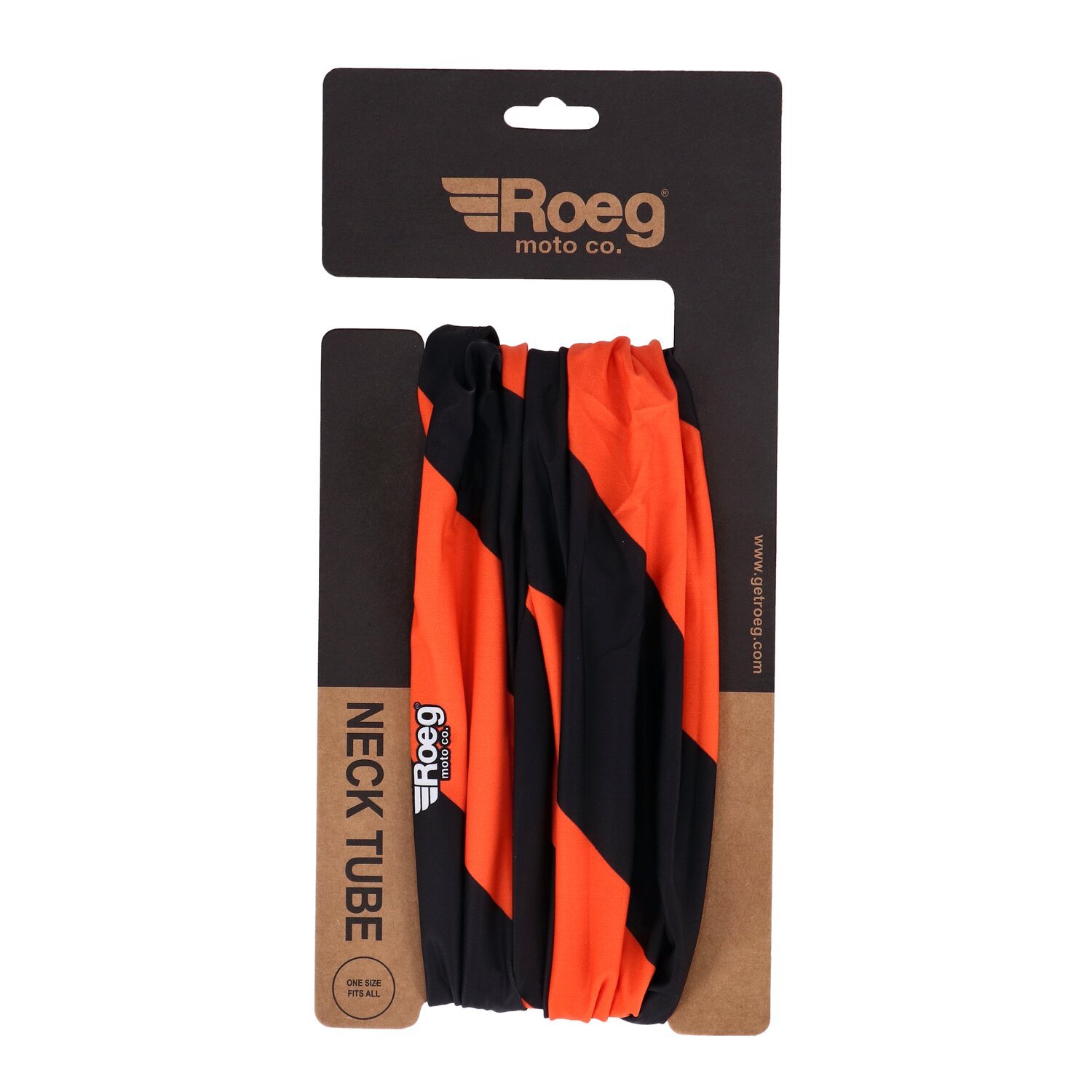Roeg Striped tunnel, orange, black