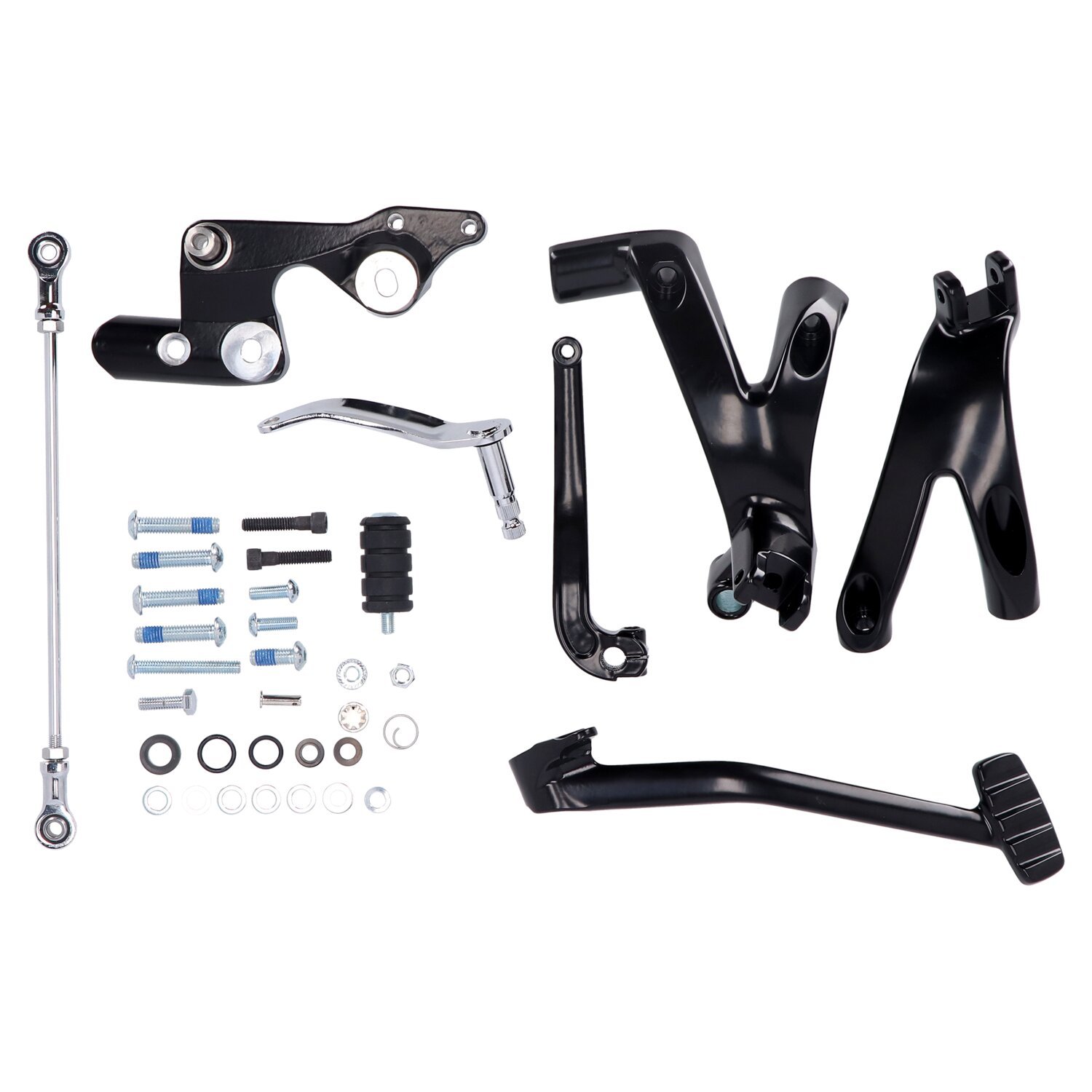 M8 Softail forward control kit, Black