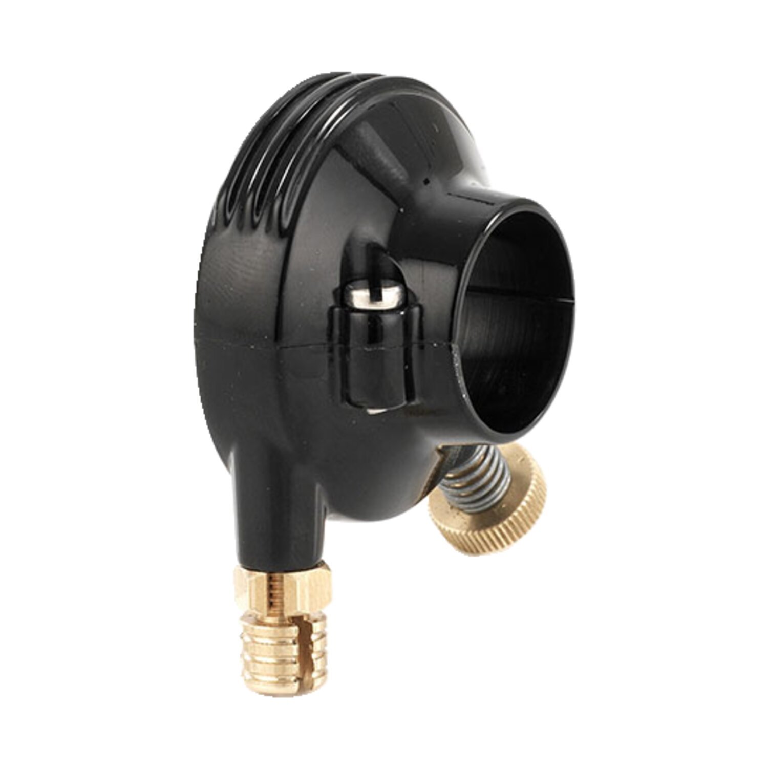 K-Tech 7/8" Deluxe throttle housing. Forged brass