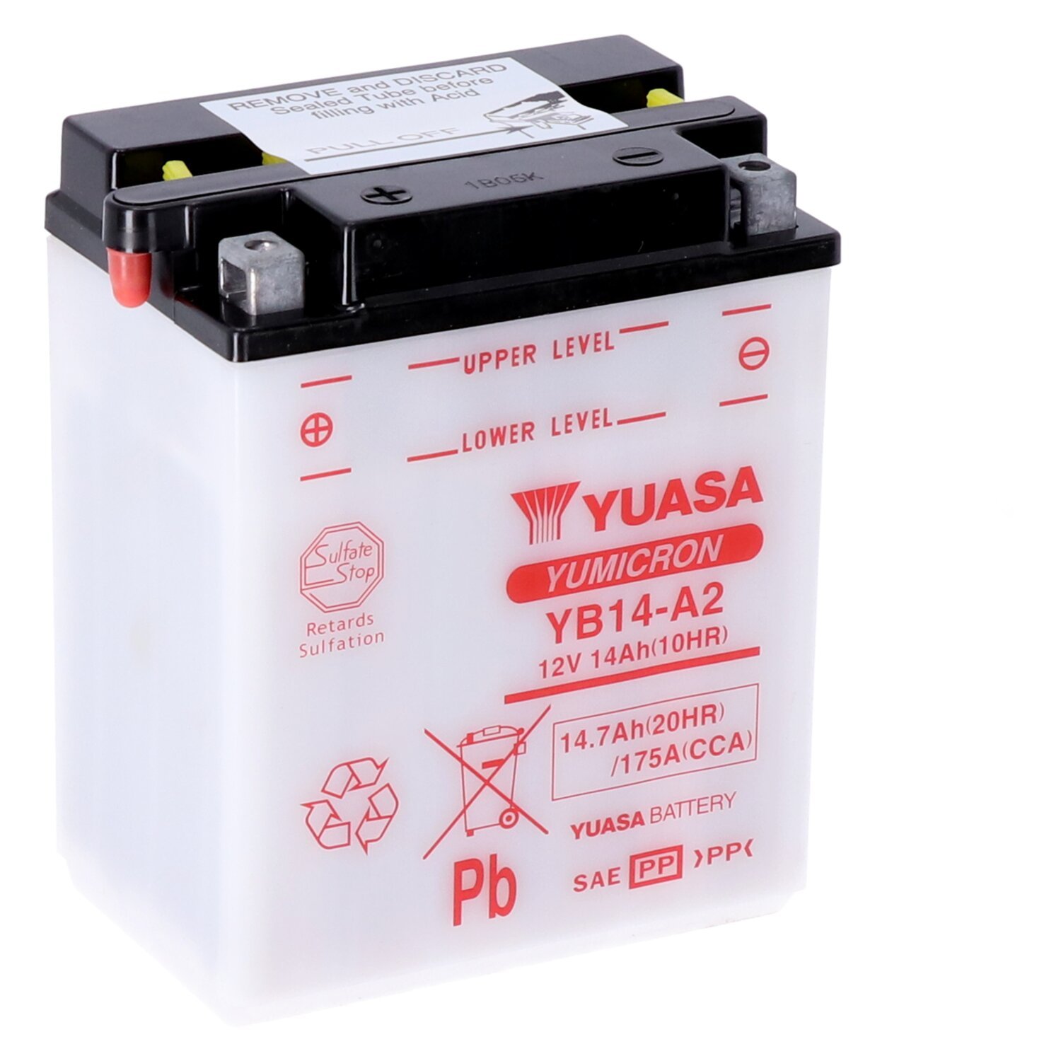 Yuasa, Yumicron battery YB14-A2