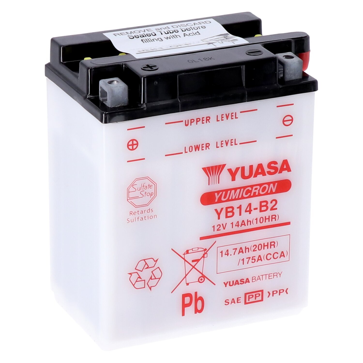 Yuasa, Yumicron battery YB14-B2